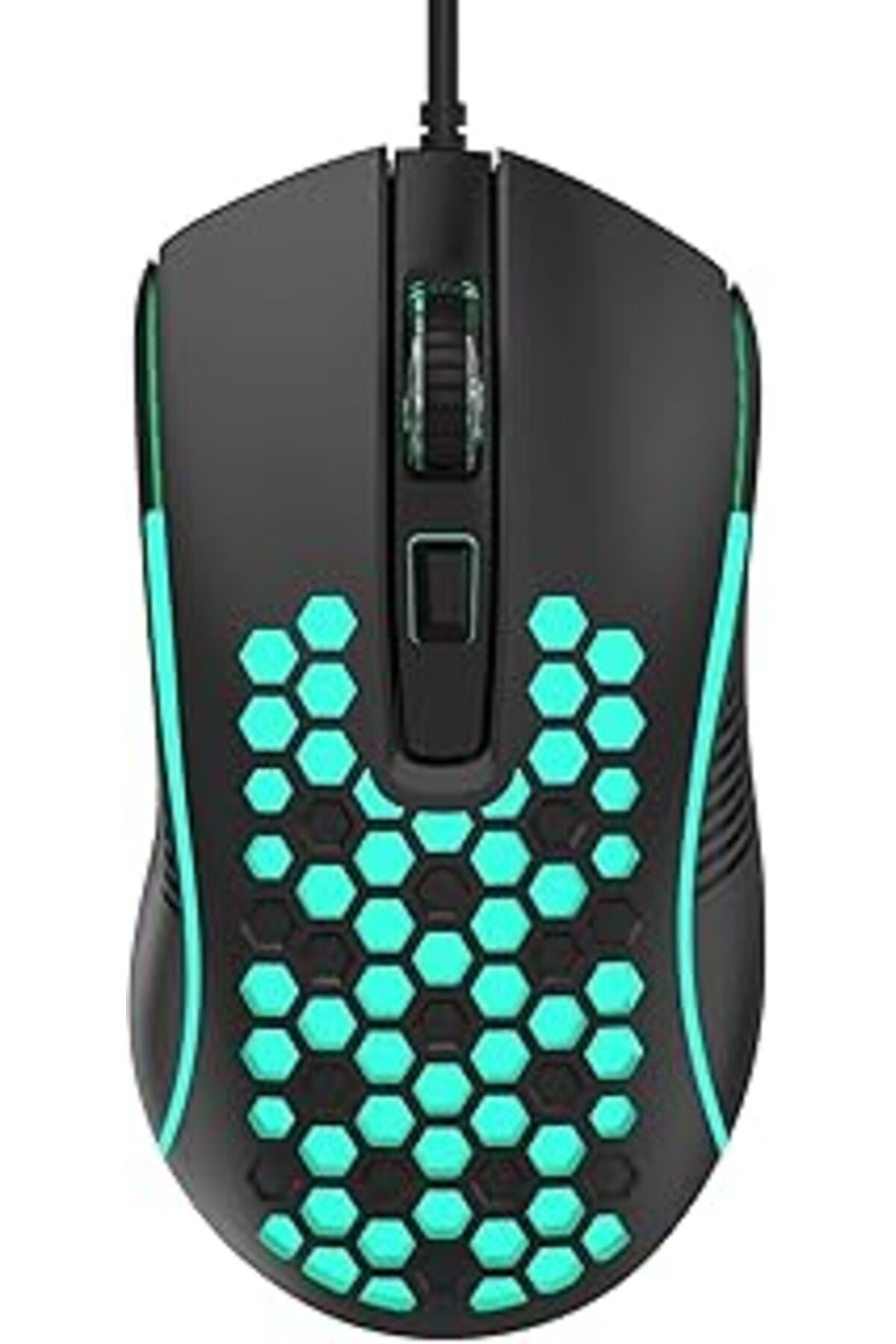 Pazarcan Aula S11 3600Dpi Rgb Optik Oyuncu Mouse, Siyah