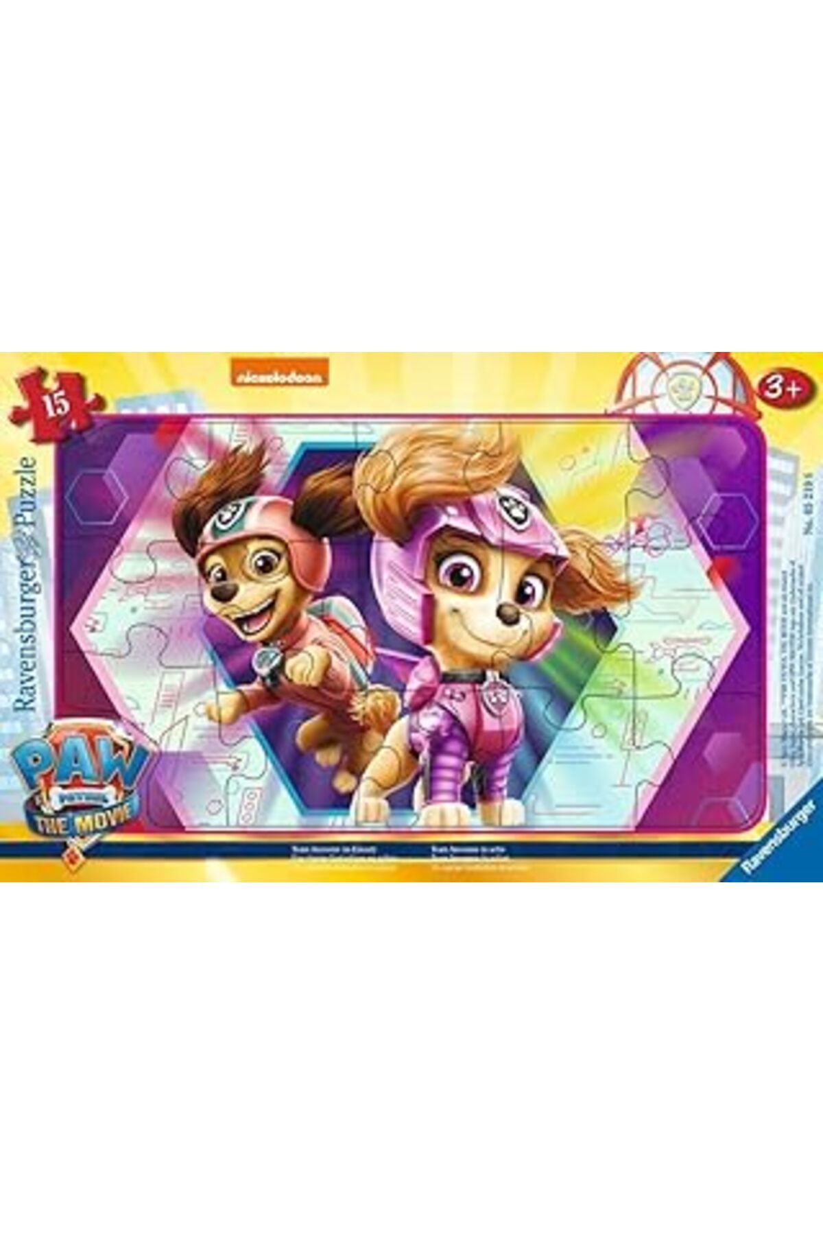 karadağsb Ravensburger 15 Parçalı Büyük Çerçeveli Puzzle Paw Patrol