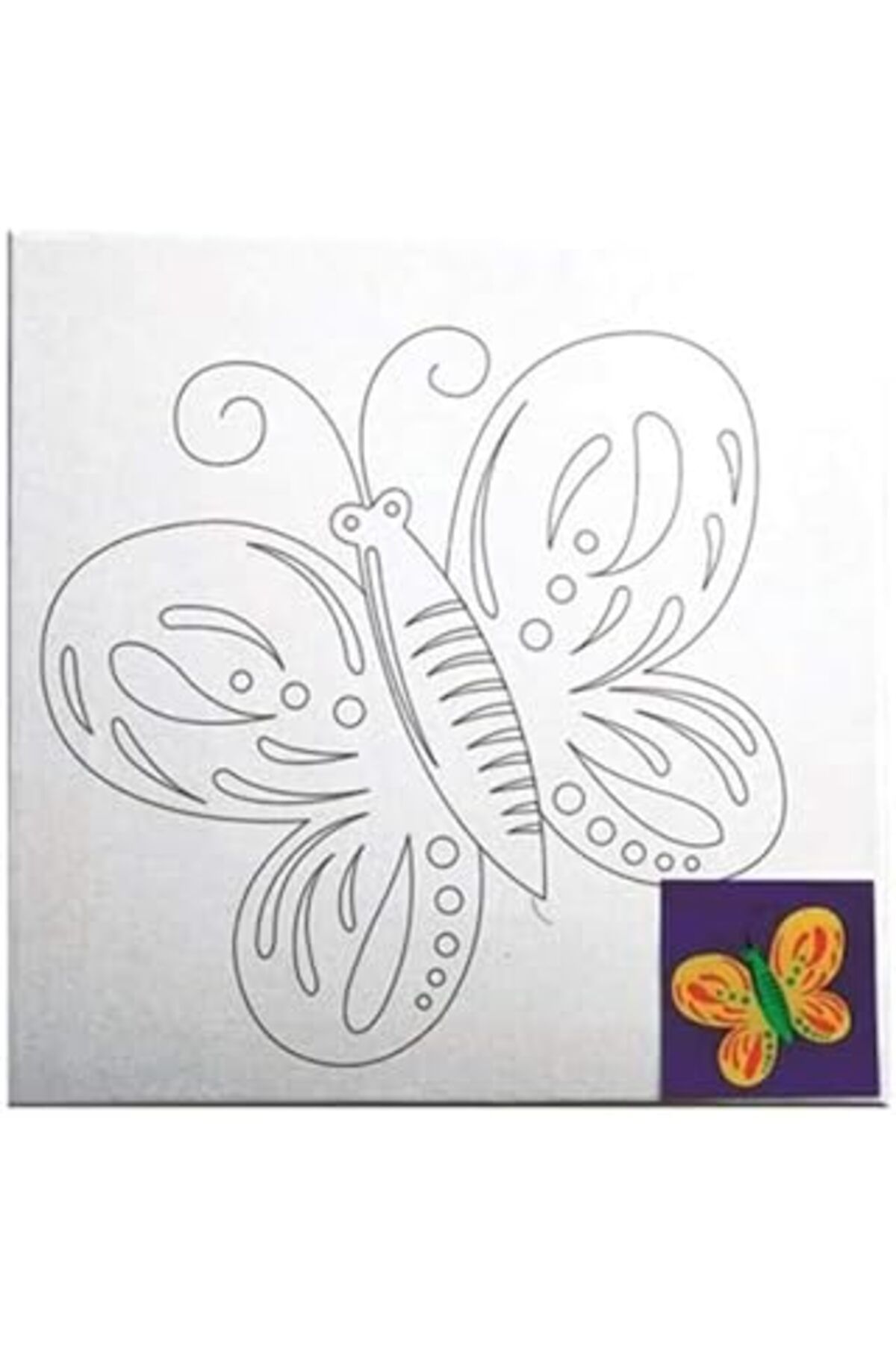 NETWORK ART BU-BU 20x20 DESENLİ TUVAL
