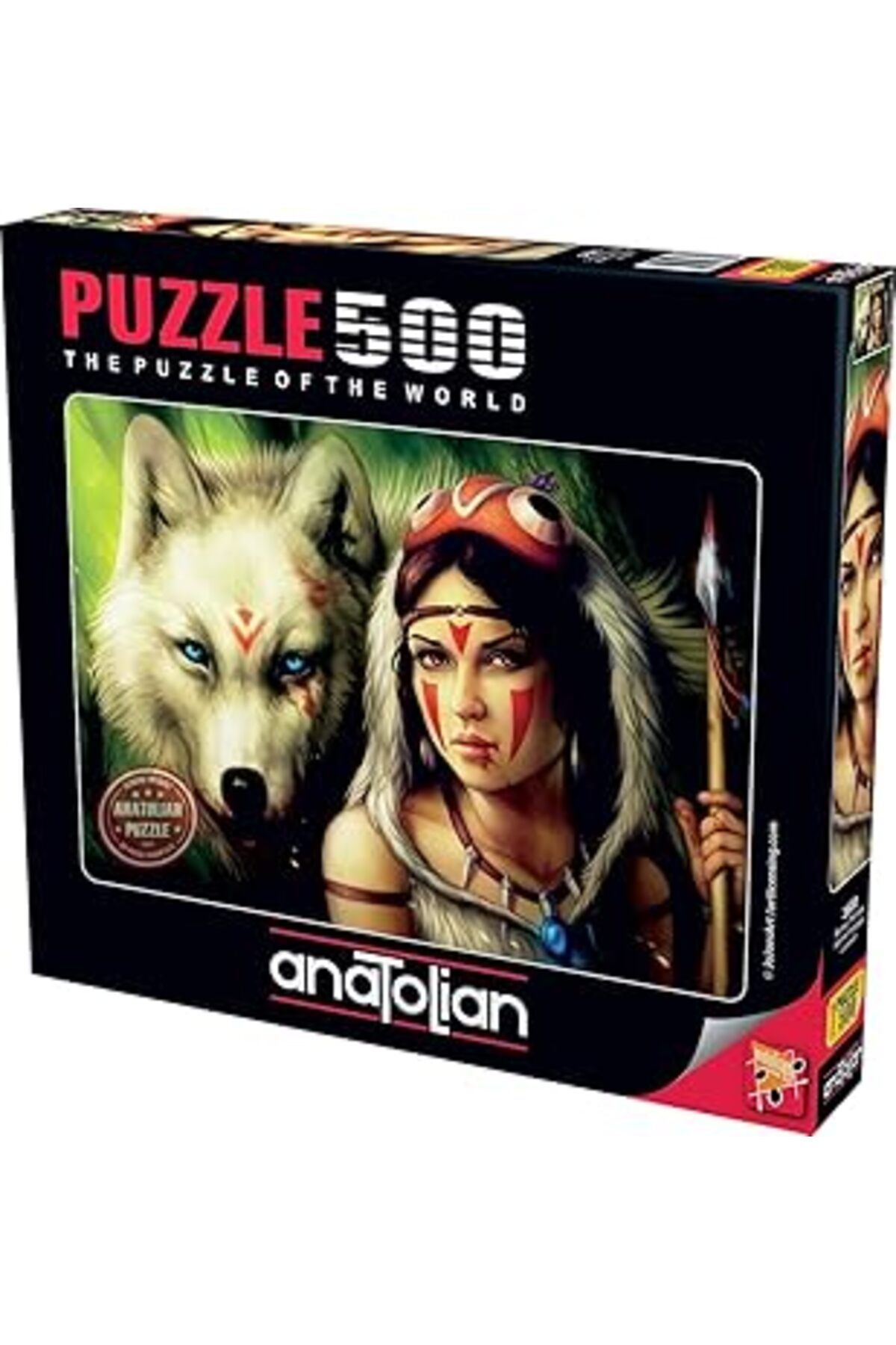 karadağsb Anatolian Puzzle - Savaşçı Prenses / 500 Parça, #3600