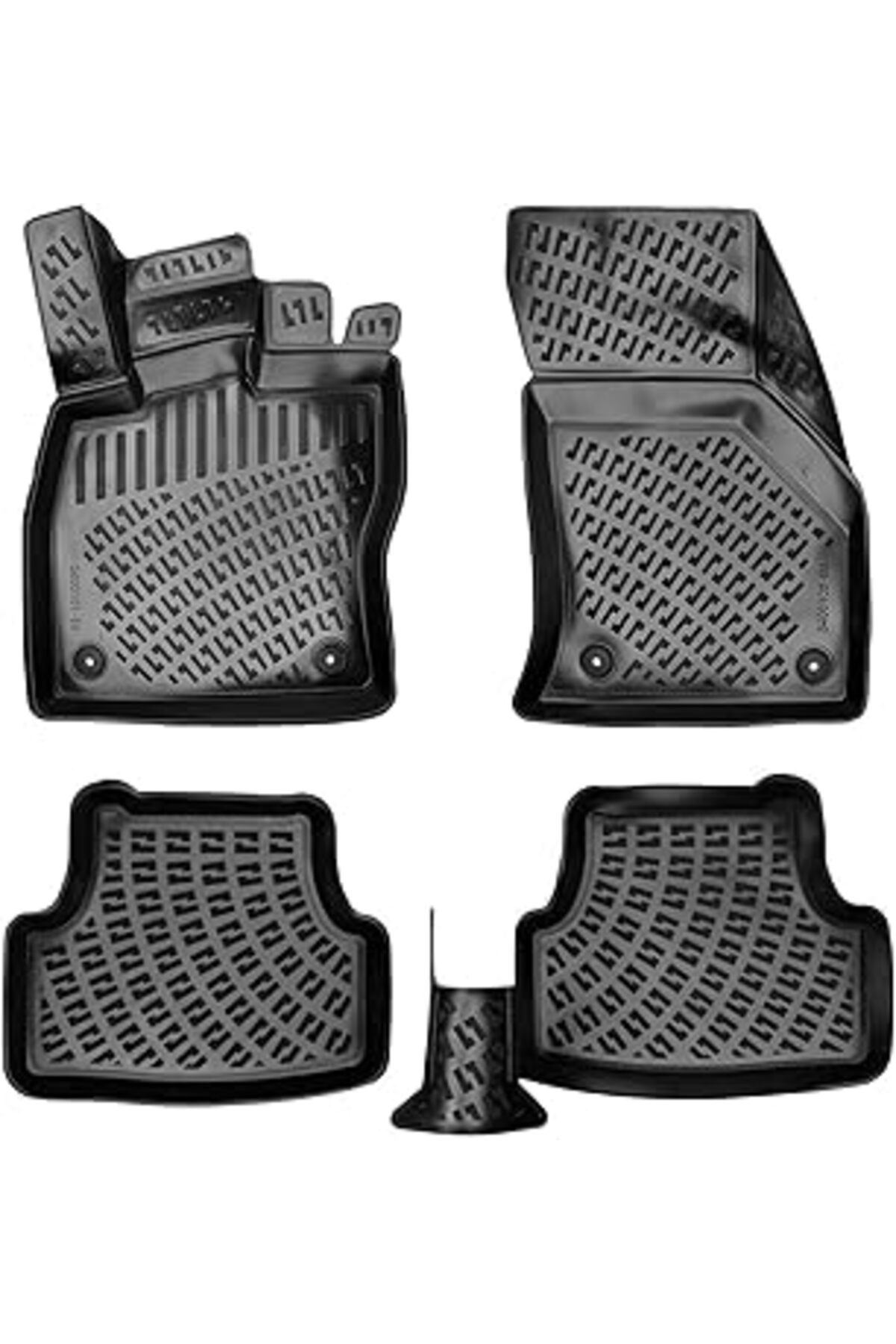 NETWORK ART Rizline Seat Ateca 2016 Sonrası Uyumlu 3D Havuzlu Paspas
