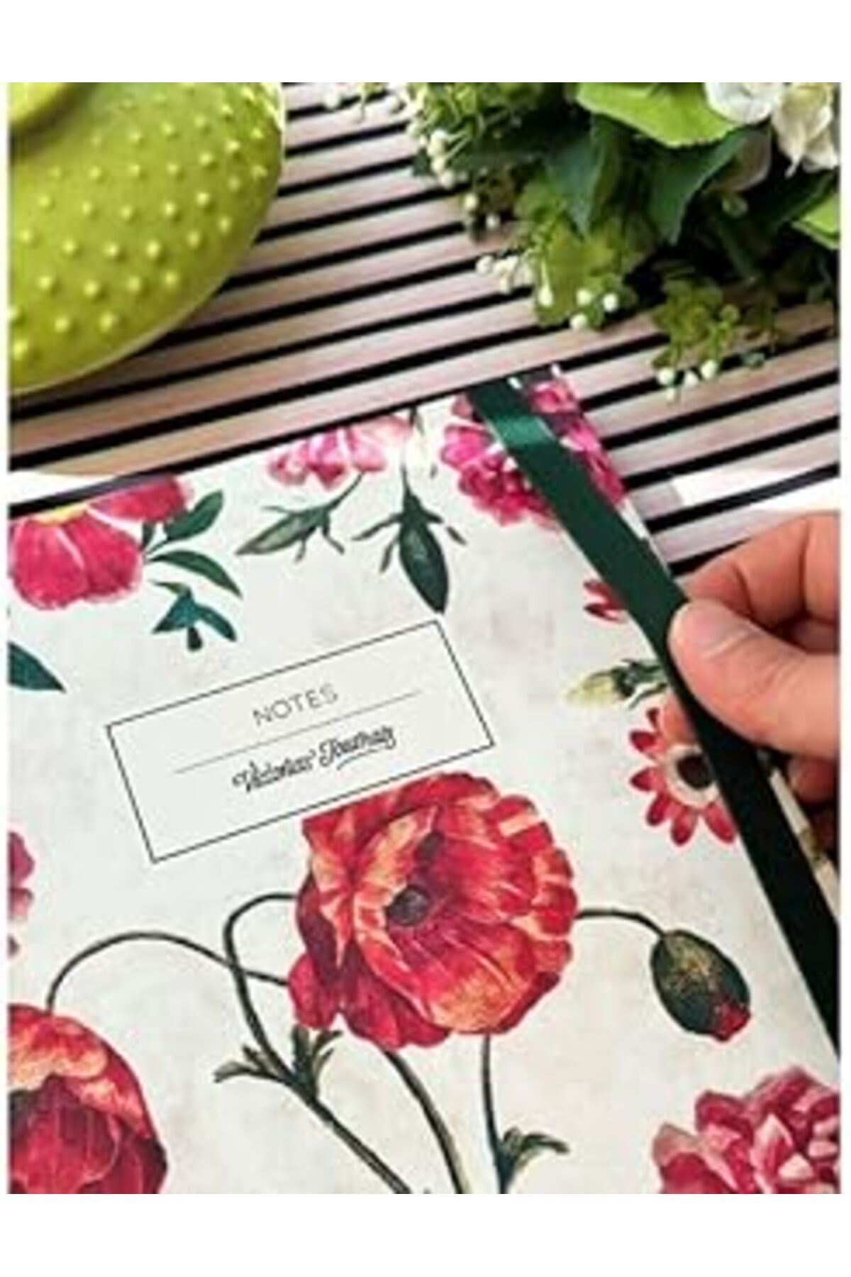 NZM TİCARET Victoria'S Journals Sert Kapaki Spiralli Defter 17X24 Cm 90 Gr. 96 Yp.Çizgili
