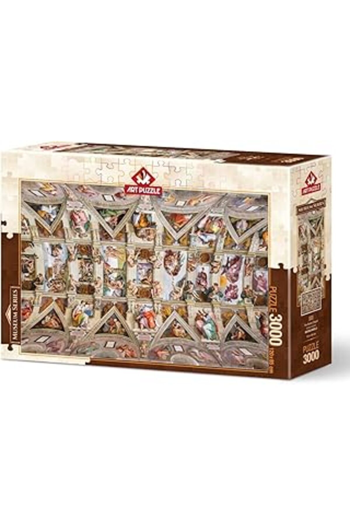 karadağsb Art Puzzle Sistina Şapeli 3000 Parça Puzzle