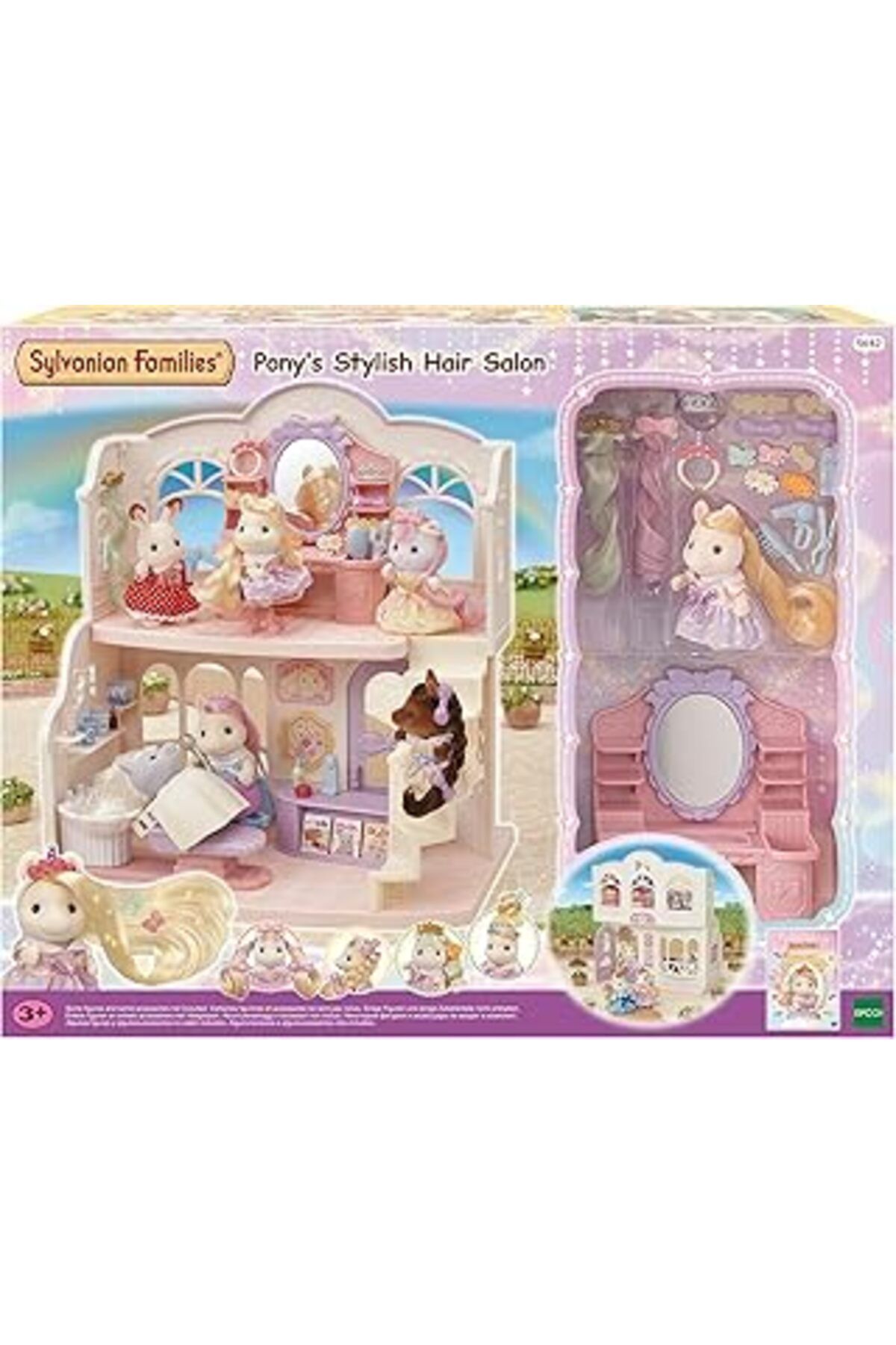 robotrend Sylvanian Families Salon Piăknoäšci Z Figurkă Z Wäšosami 5642