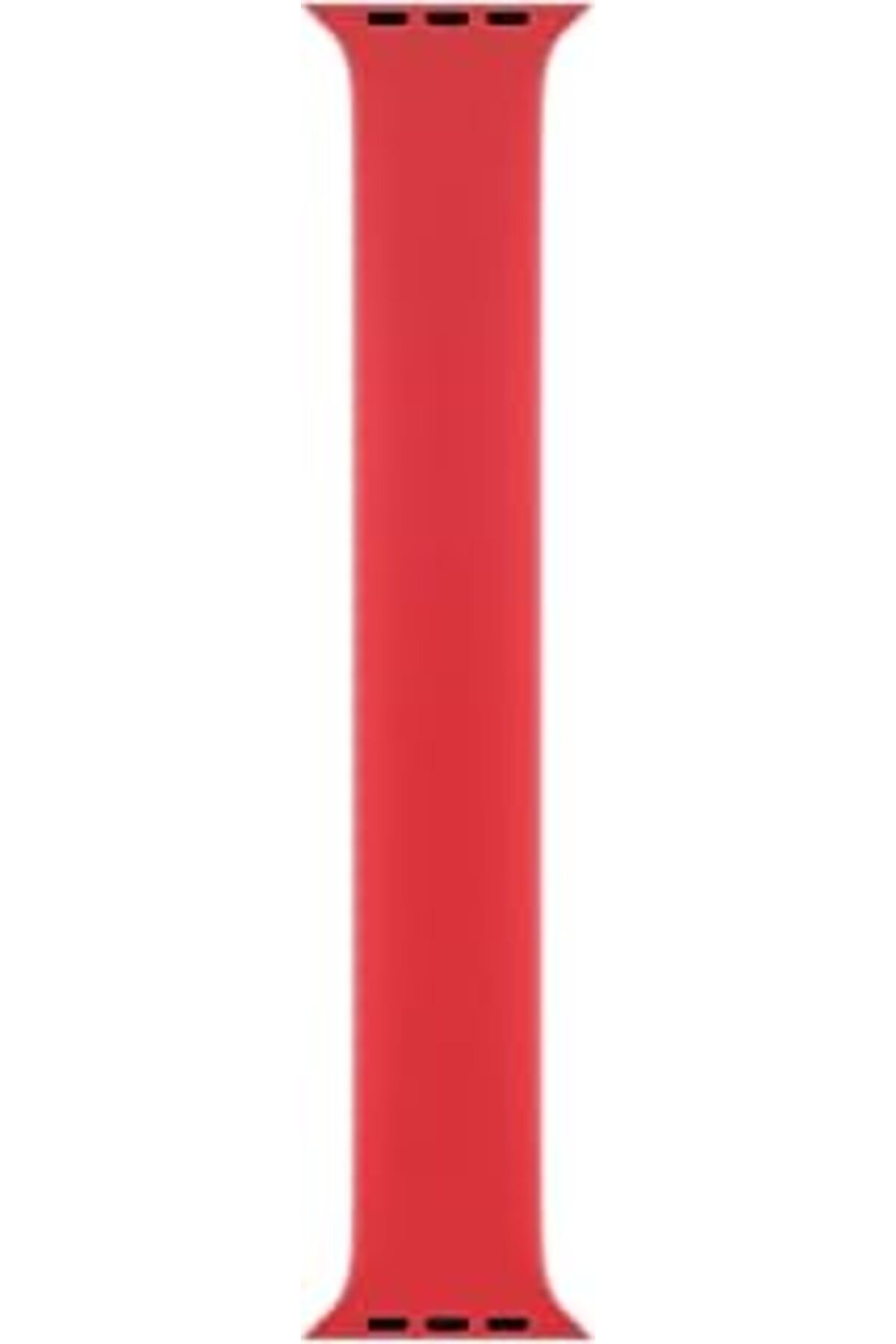 karadağsb Microsonic Apple Watch Series 3 38Mm Kordon, (Small Size, 135Mm) New Solo Loop Kırmızı