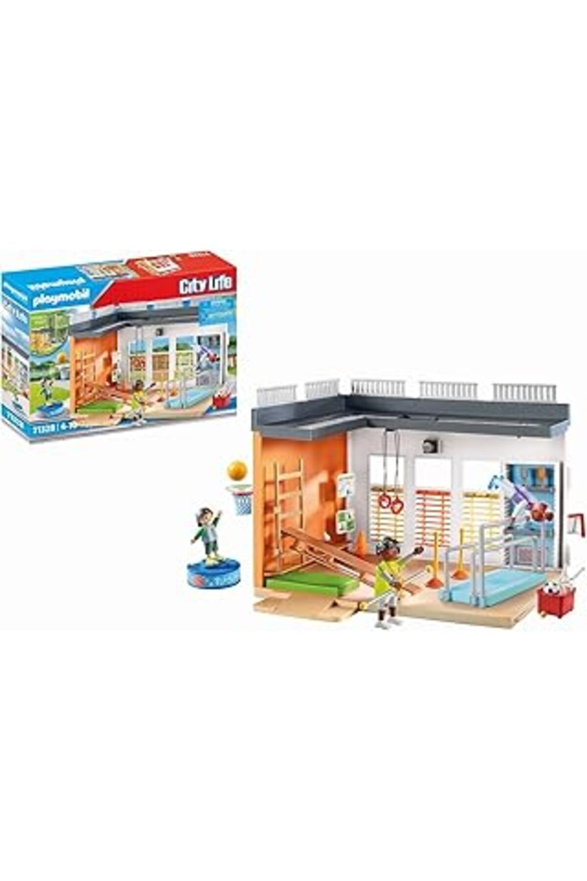 Mu Art City Life 71328 Spor Salonu Eklentisi, Basketbol Potası, Slalom Çubukları, Futbol Kalesi,