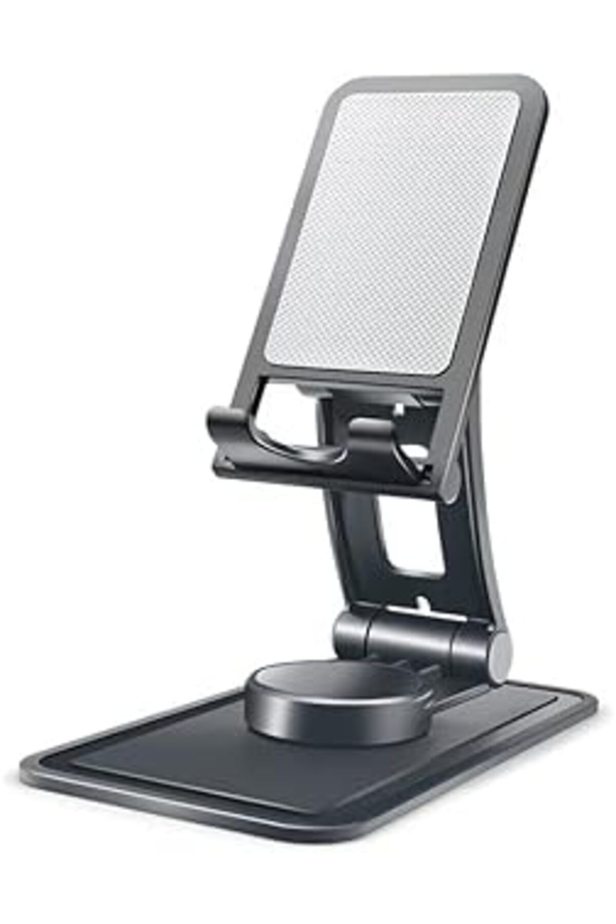 robotrend Masaüstü Telefon Ve Tablet Tutucu 360 Döndürebilir Yüksek Kalite Sert Plastik (Siyah)