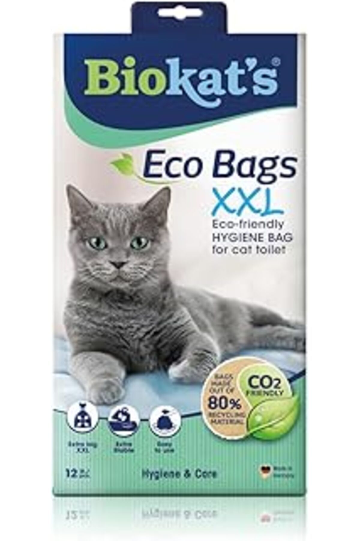 karadağsb Biokat'S Kedi Kumu Hijyen Torbası, Xxl, 12'Li