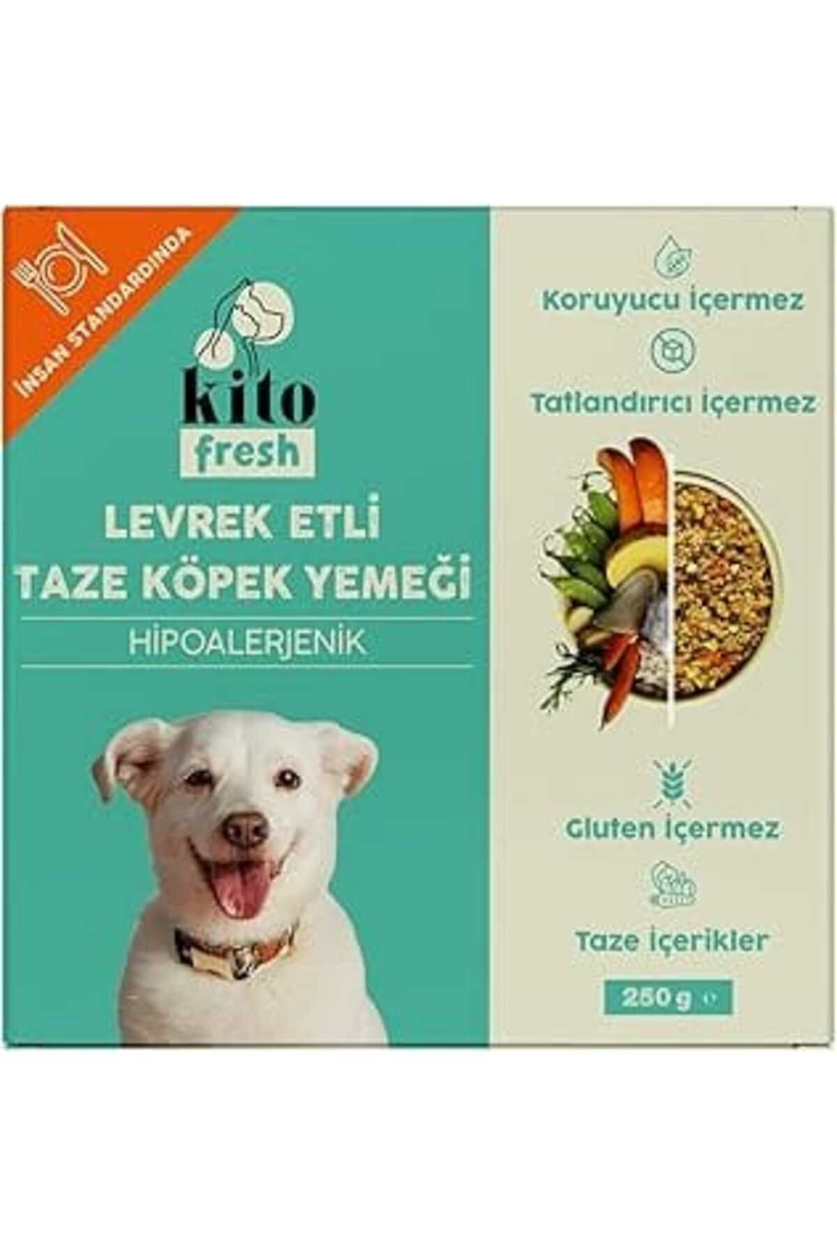 karadağsb Kito Fresh Levrek Etli Taze Köpek Yemeği, 250Gr
