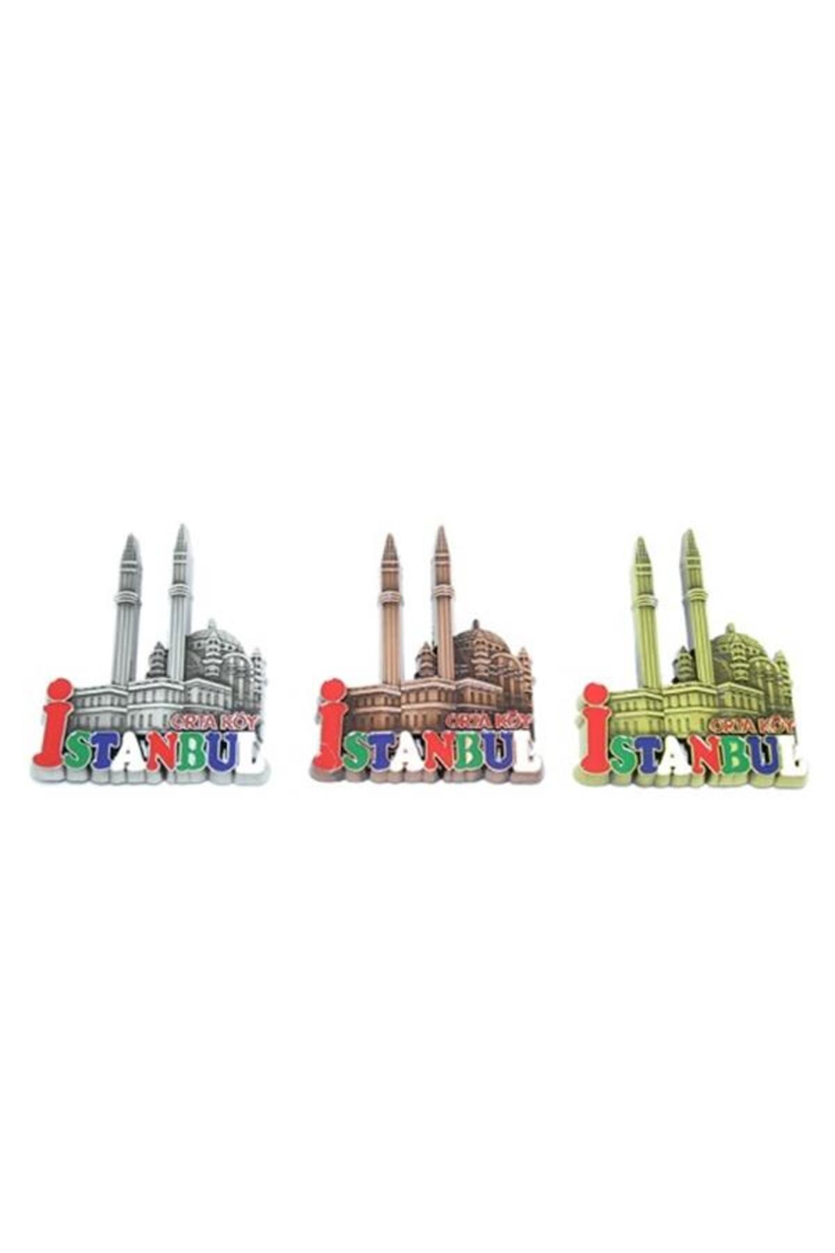Pazarcan Metal İstanbul Temalı Yöresel Magnet Model 2