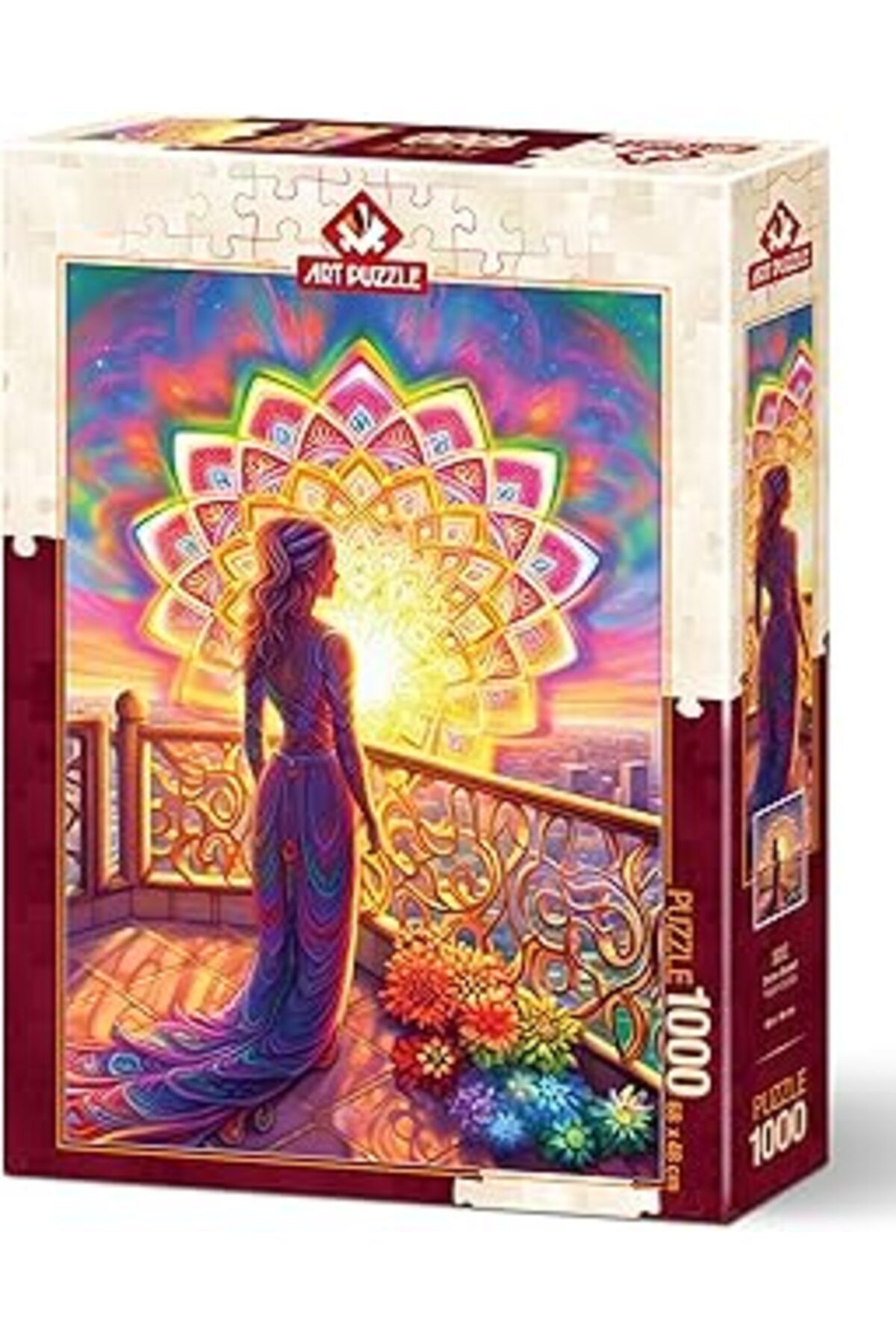 karadağsb Art Puzzle Yaşam Çiçeği 1000 Parça Puzzle