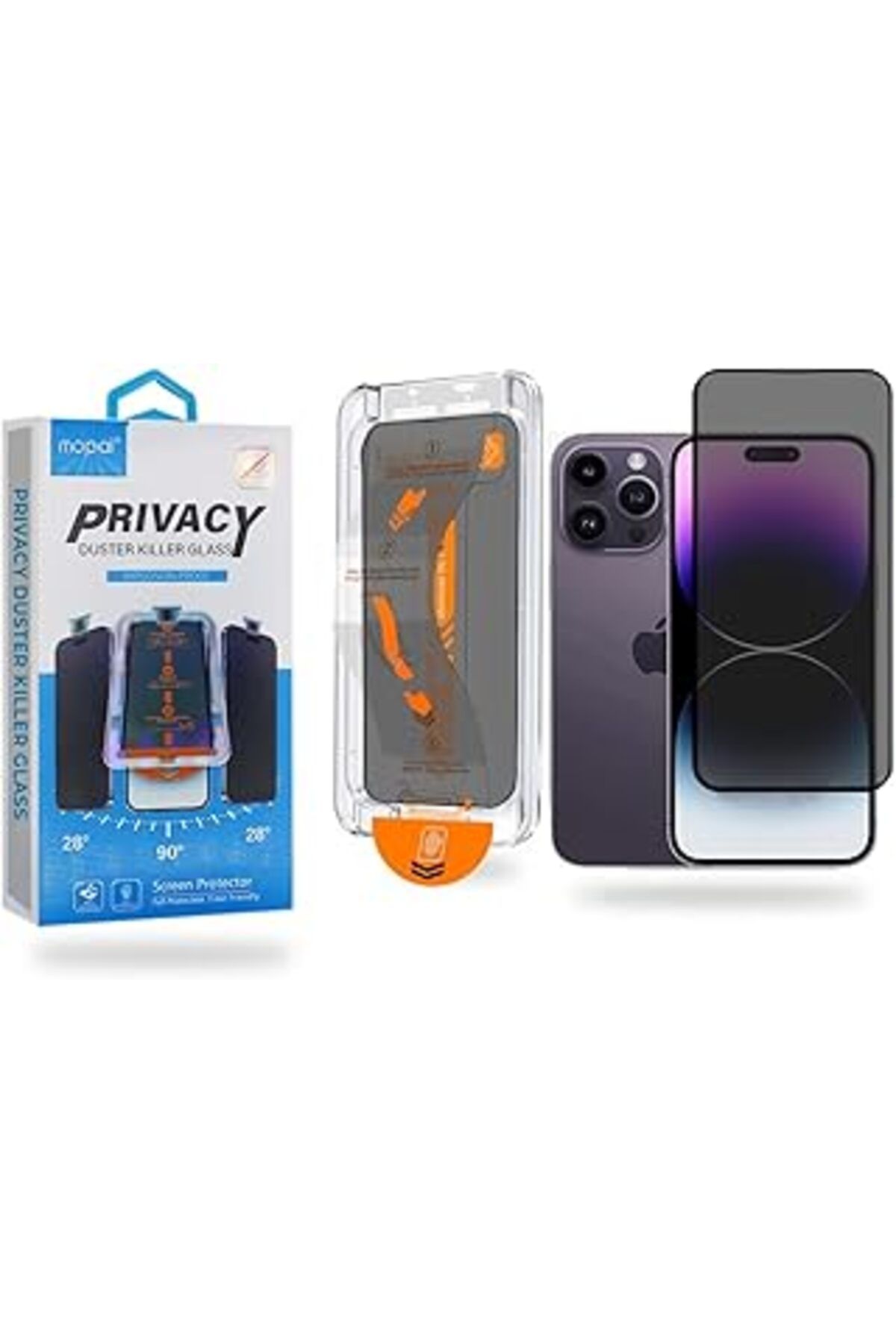 Pazarcan Mopal Iphone 13/13 Pro Uyumlu Uygulama Aparatlı Hayalet Privacy Duster Killer Cam Telefon Ekran Kor