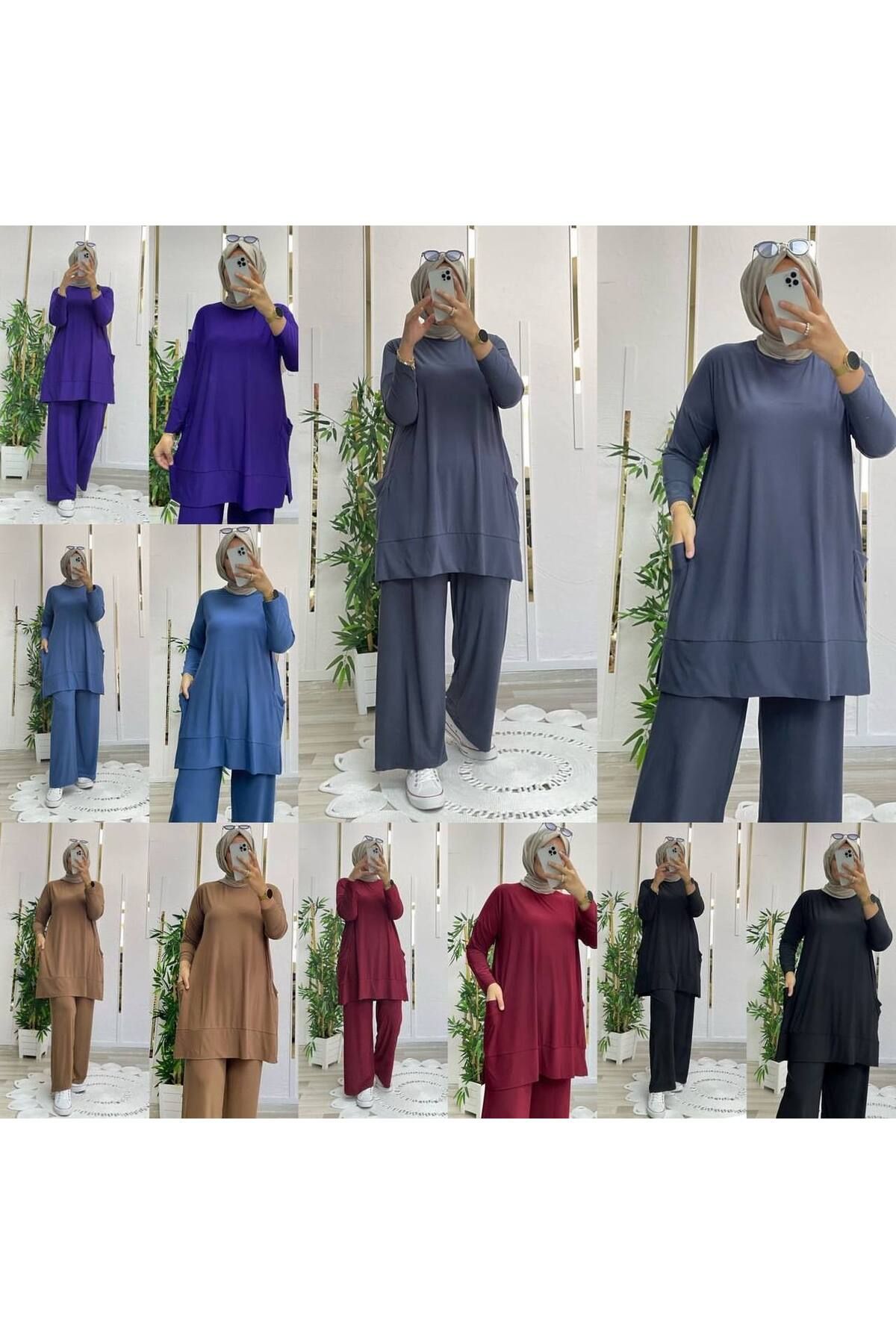 Butik Tesettür alt üst ikili takım