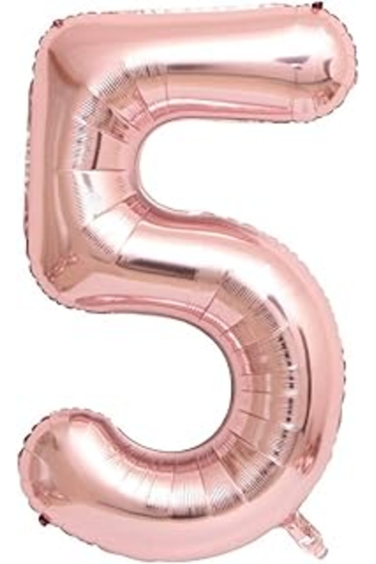 karadağsb 5 Rose Gold Rakam Folyo Balon 80 Cm