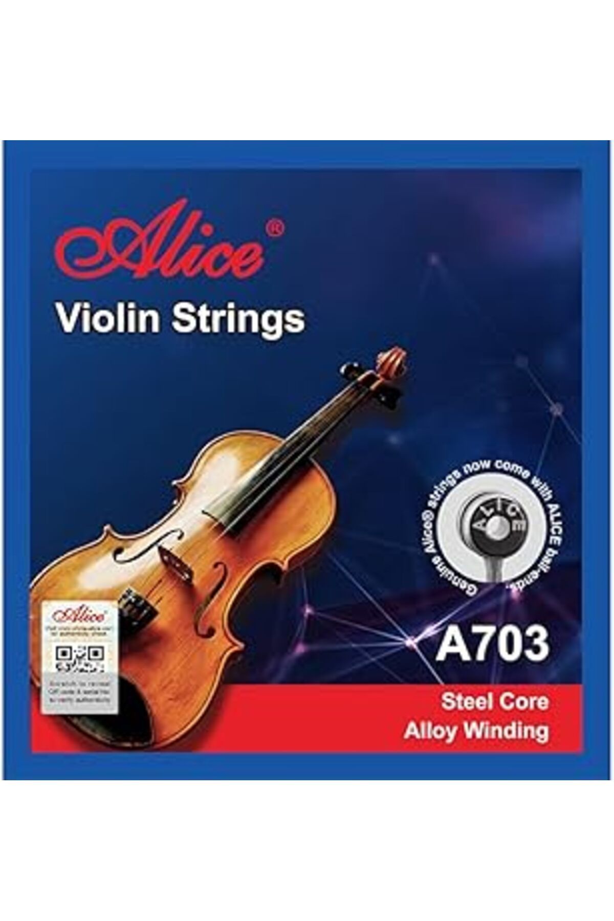 DENİZBİLİŞİM Alice A703 3/4 Keman Teli