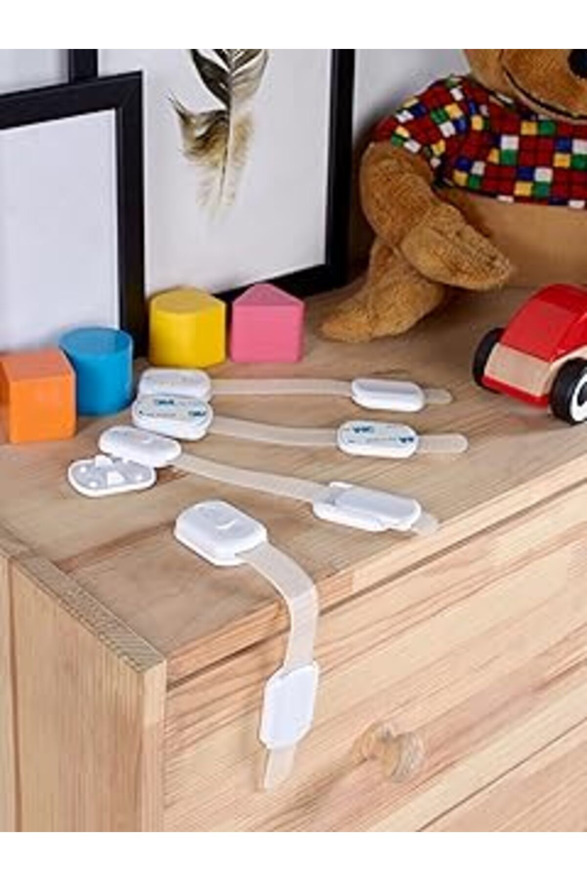 Pazarcan Kidkid Yüksek Güvenlikli Çekmece Ve Dolap Kilidi 5 Adet