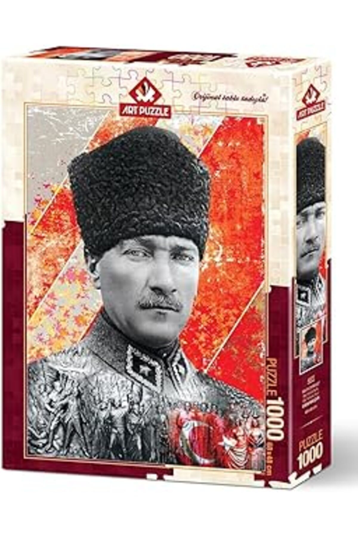 karadağsb Art Puzzle Ata'M İzindeyiz 1000 Parça Puzzle