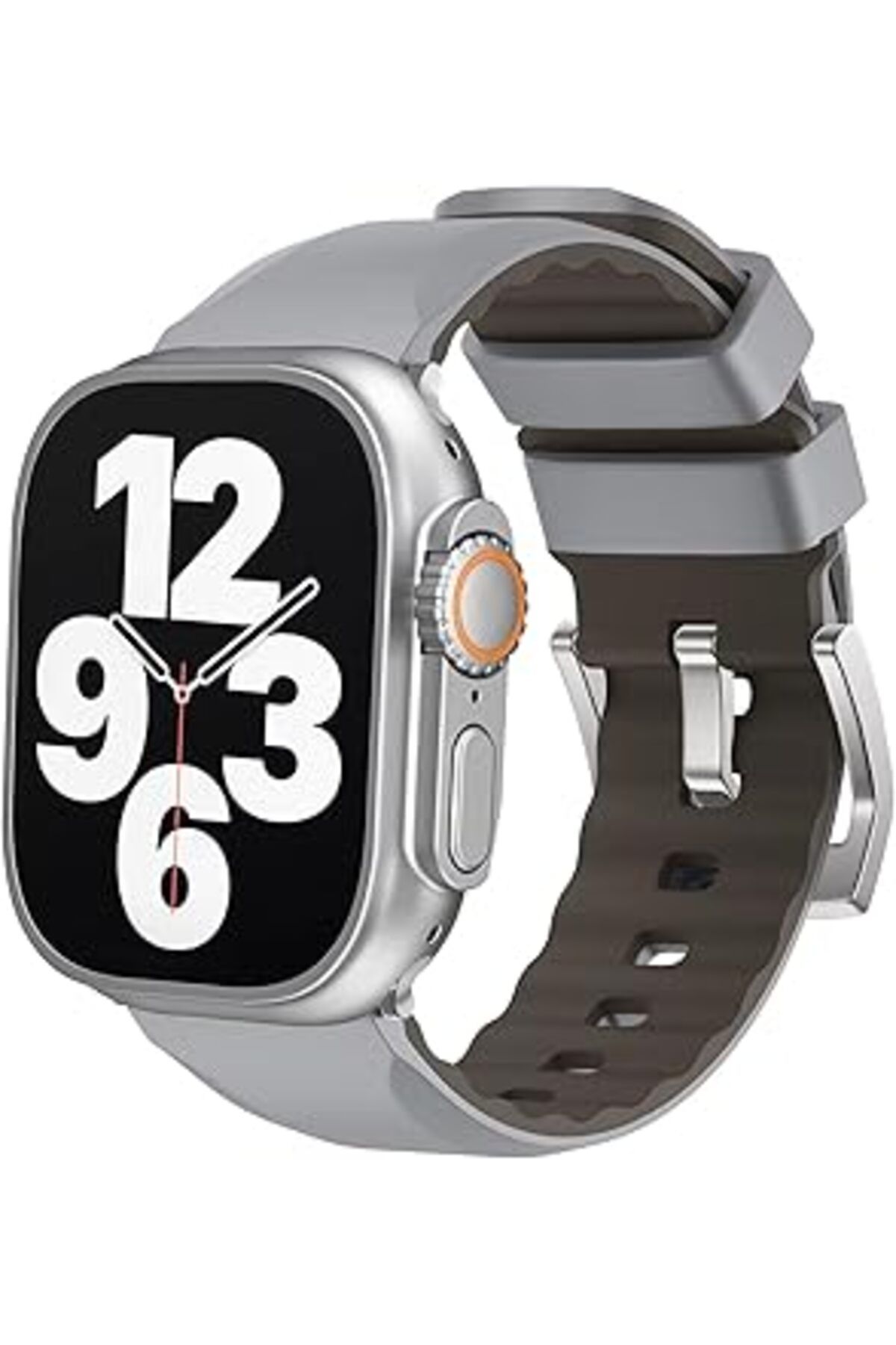 karadağsb Minesk Apple Watch Ile Uyumlu 42/44 / 45/49 Mm Için Metal Tokalı Bilekte Rahatsızlık Hissi Vermeyen