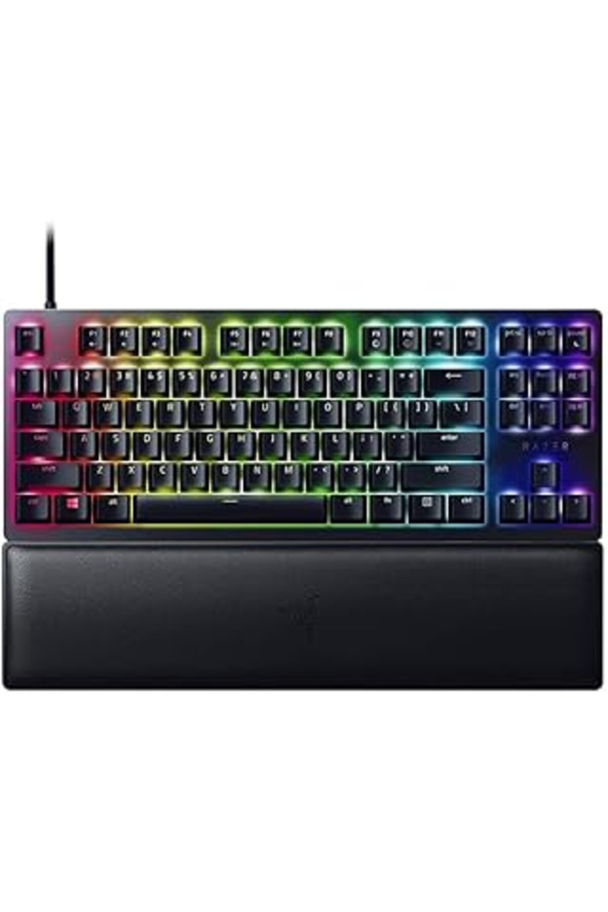 robotrend Huntsman V2 Tenkeyless (Purple Switch) - Optik Oyun Klavyesi (Clicky Optik Anahtarlar, Doubleshot P