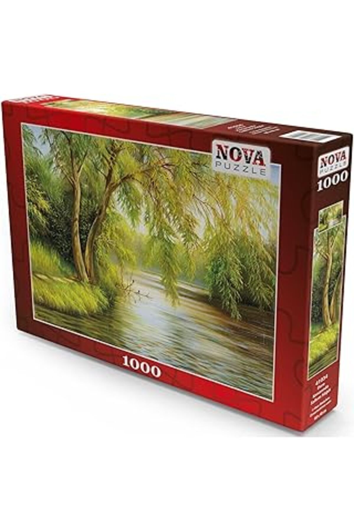karadağsb Nova Puzzle 1000 Parça Dere Kenarında Salkım Söğüt