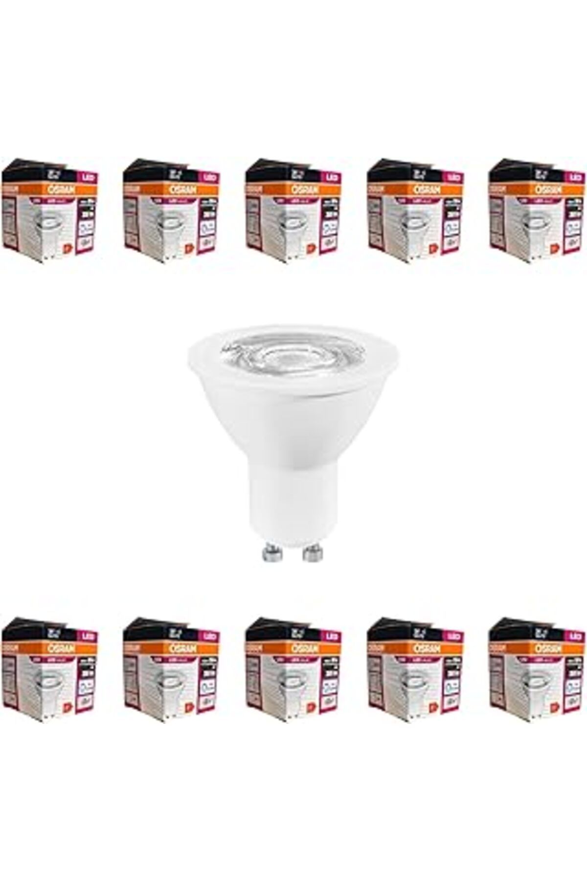 Mu Art Led Value 4,5W Beyaz Işık Gu10 Duy 350Lm 10 Lu Paket