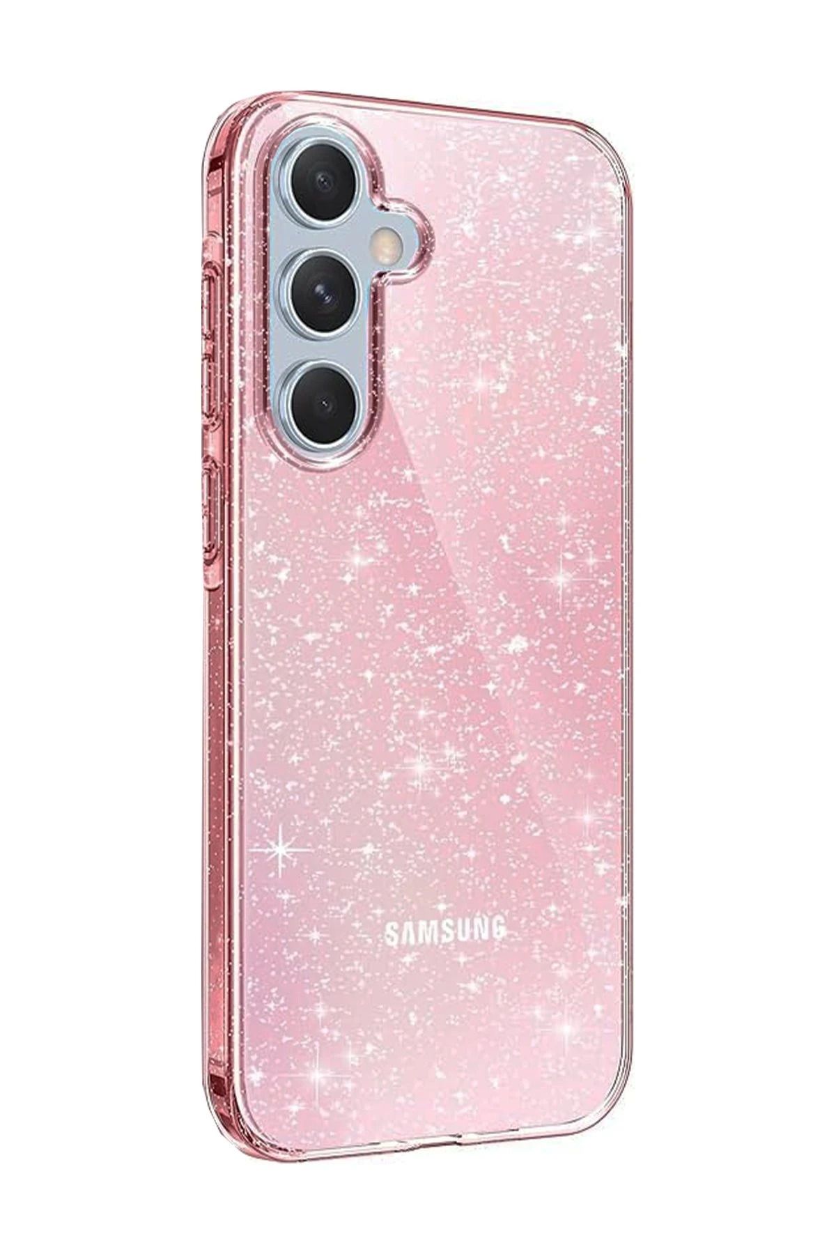 NewFace Samsung Galaxy A25 5G Kılıf Glow Kapak - Pembe YNSMR