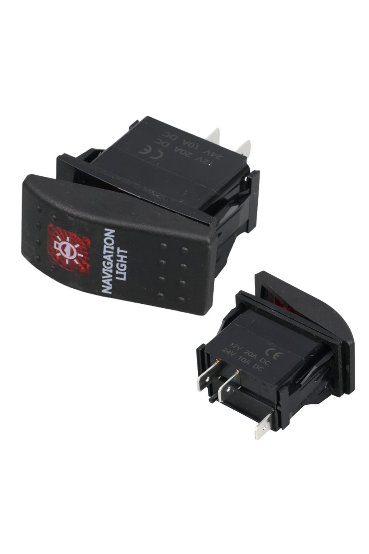 robotrend Navigasyon Lambasi Işikli 3P On-Off 12-24V Marin Switch (Ic-134M-S1)