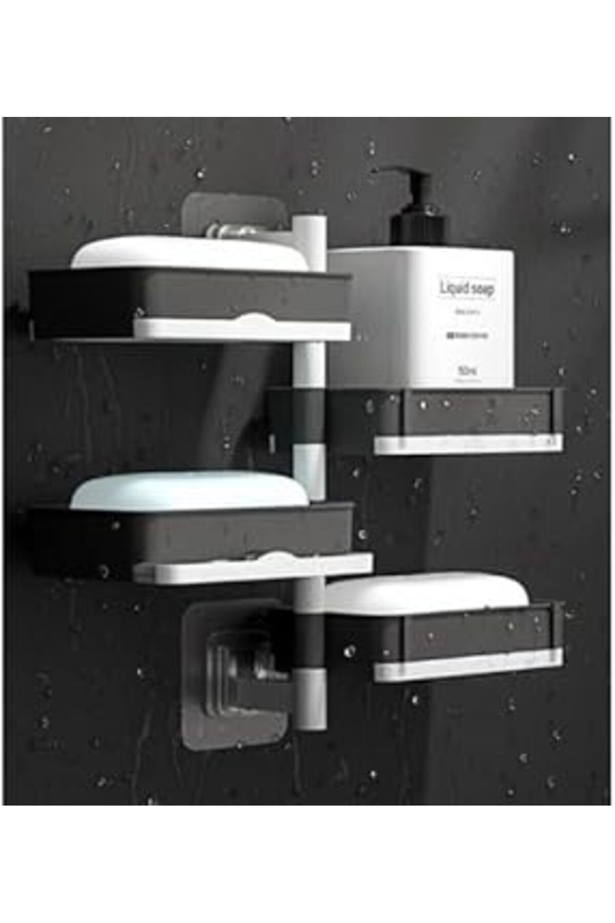NZM TİCARET Canelf 4 Katlı Banyo Organizer Stand, Çok Amaçlı Banyo Organizer Standı, Banyo Rafı, Banyo Düzenley
