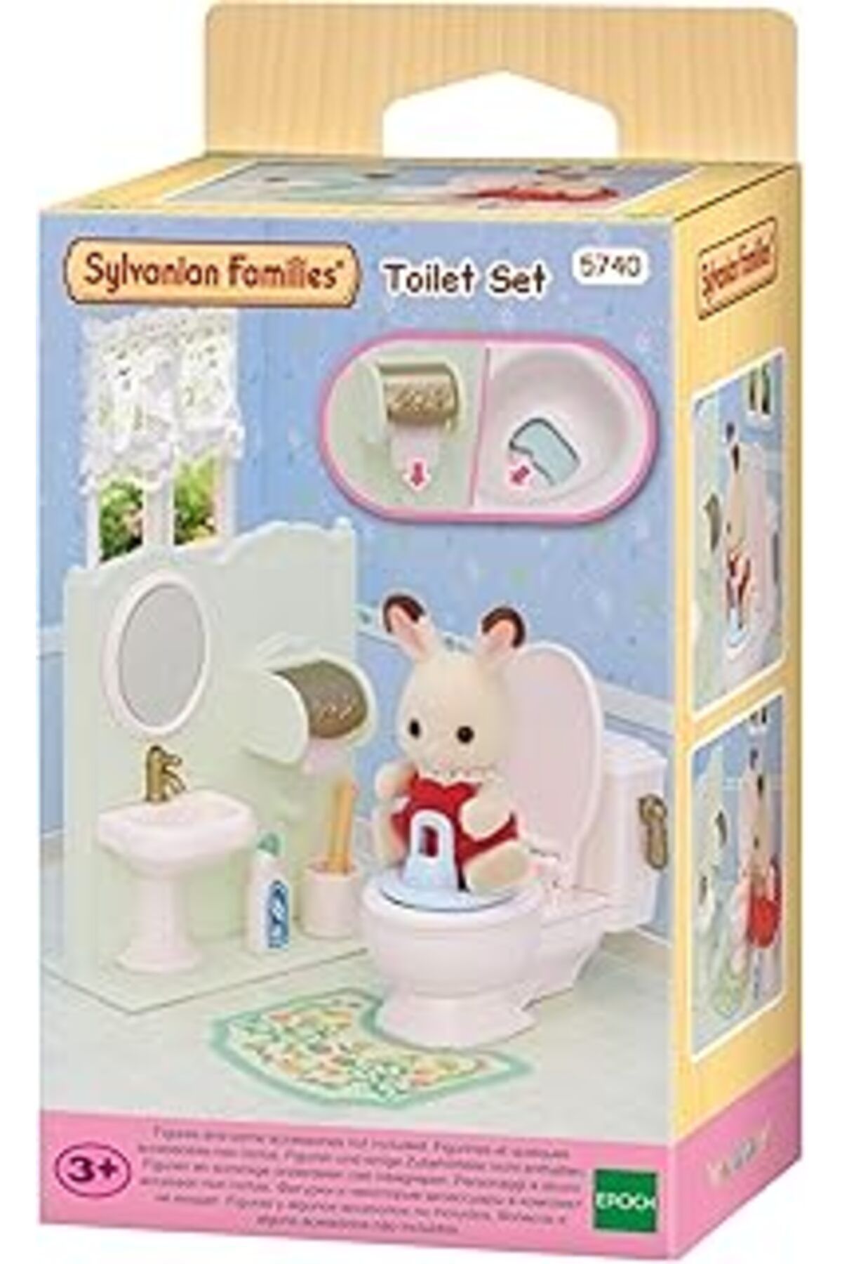 NZM TİCARET Sylvanian Families Epoch Tuvalet Seti, Oyuncak
