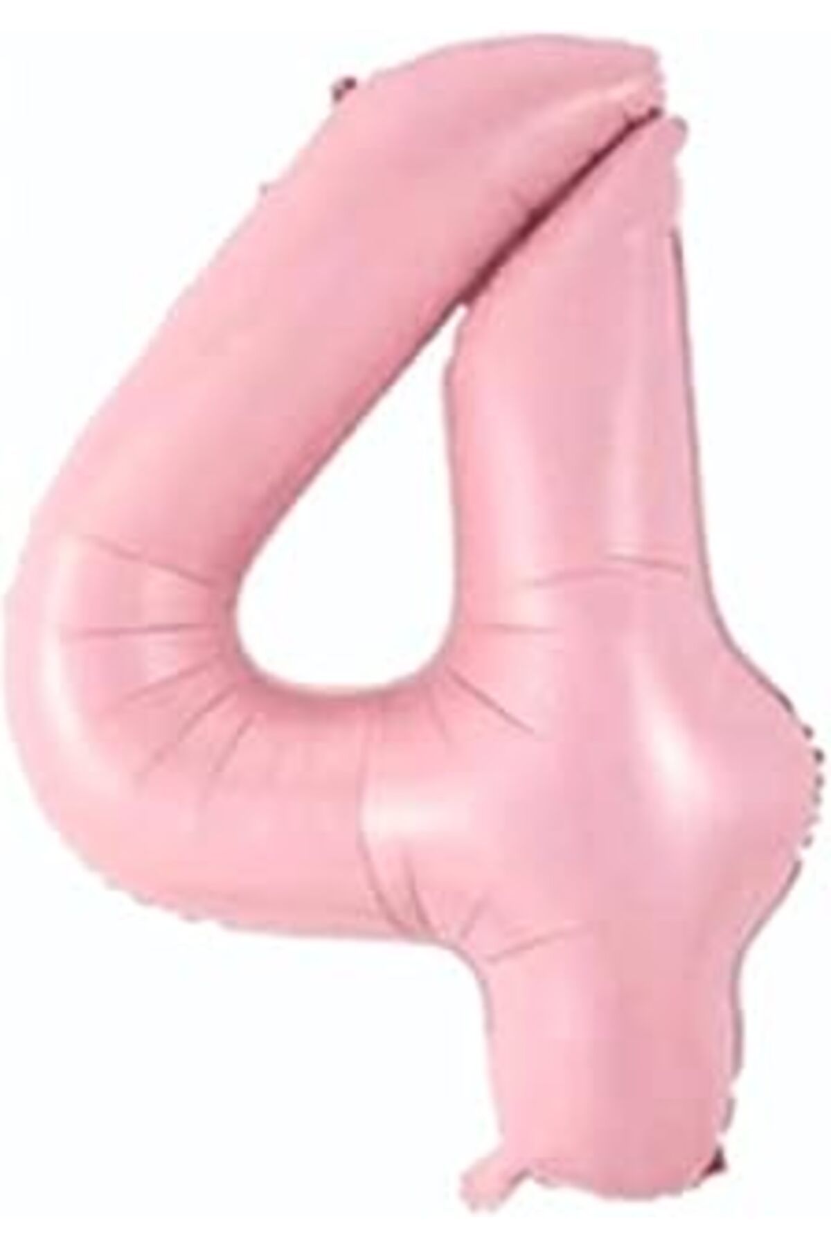 karadağsb 4 Açık Pembe Renk Rakam Folyo Balon 80 Cm