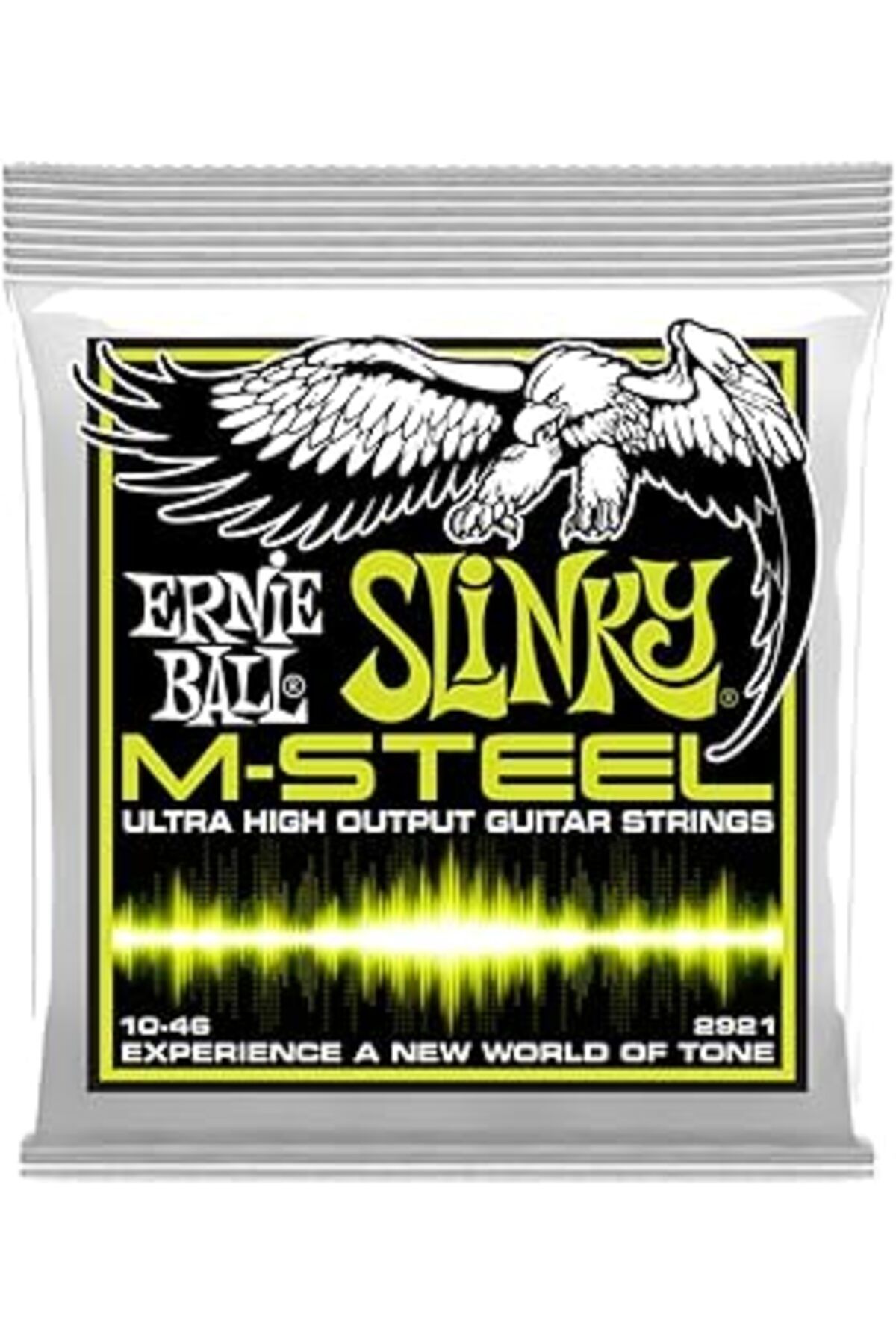Pazarcan Ernie Ball P02921 Normal Slinky M-Çelik Elektro Gitar Enstrüman Telleri, Ölçü 10-46