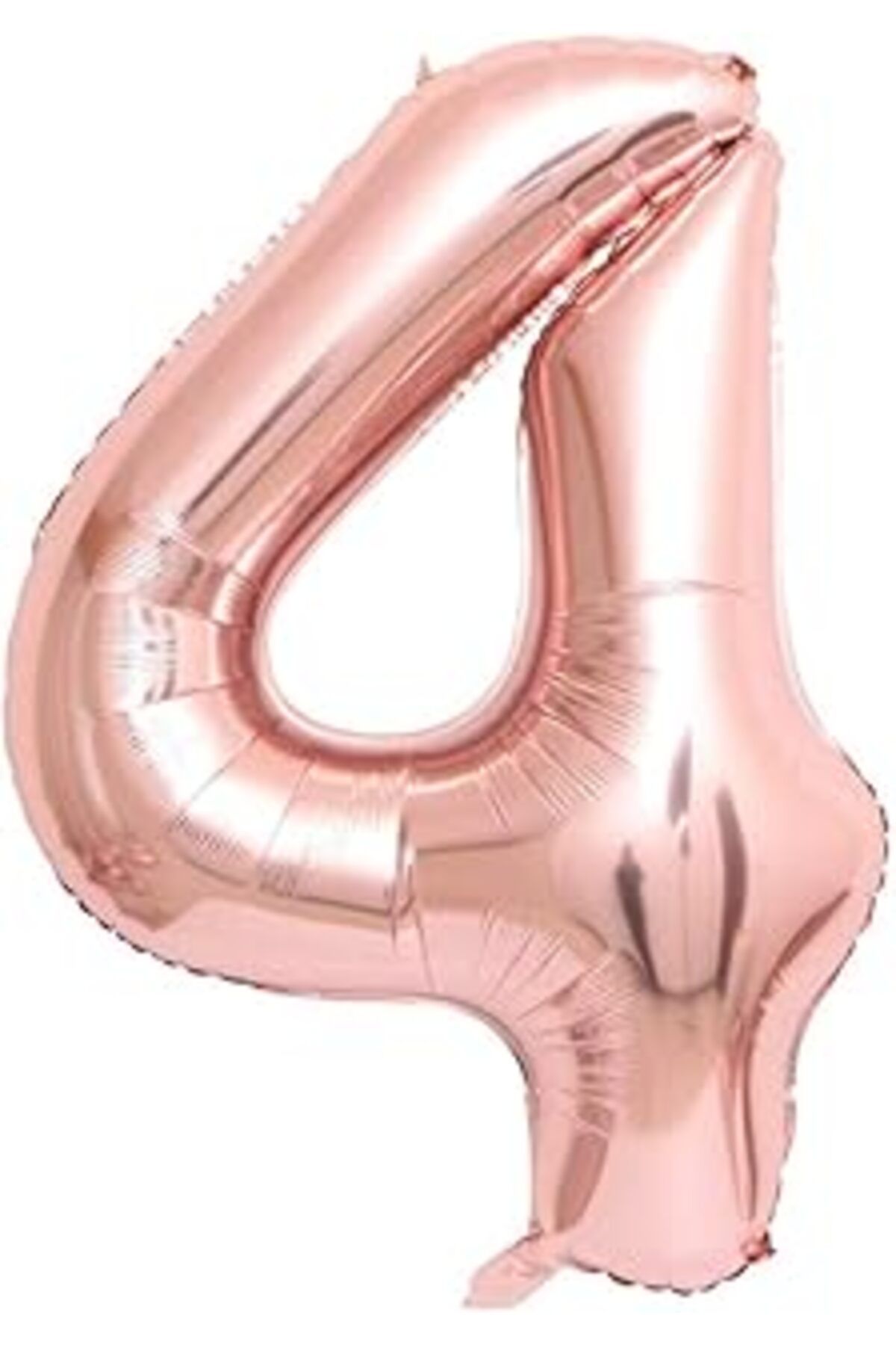 karadağsb 4 Rose Gold Rakam Folyo Balon 80 Cm