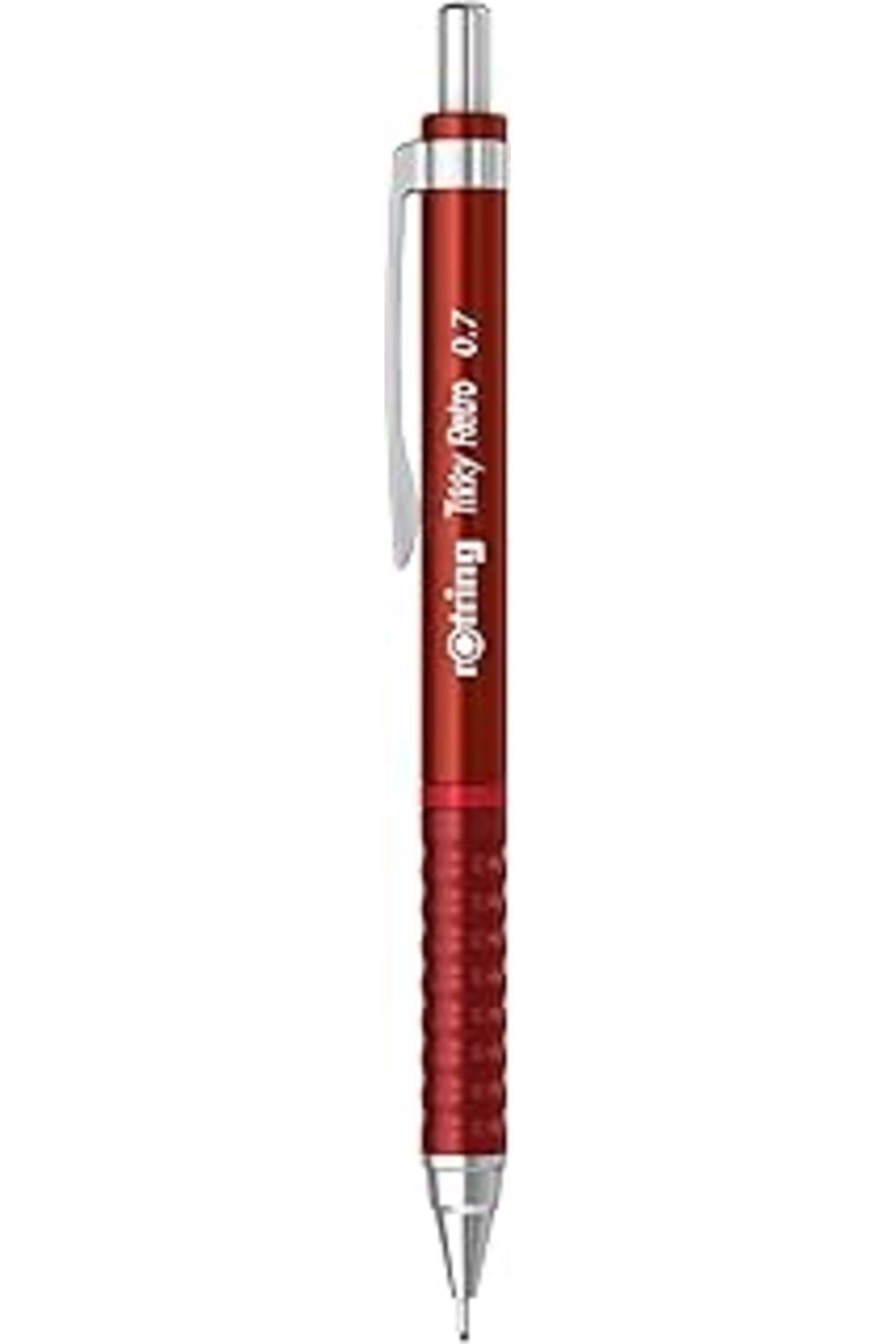 NETWORK ART Rotring TIKKY RETRO MEKANIZMALI KKALEM METALİK KIRMIZI 0.7 MM