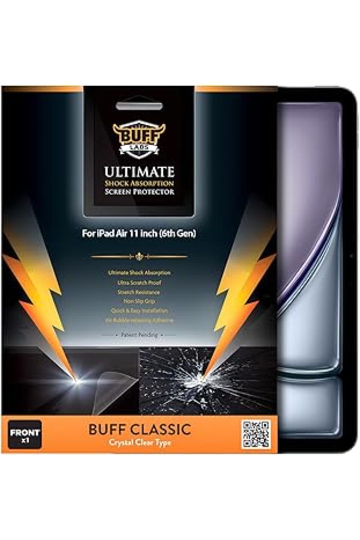 Roses Store Buff Ipad Air 11 Inch Uyumlu 6. Nesil M2 2024 Ekran Koruyucu, Şeffaf Hd Nano Jelatin Film