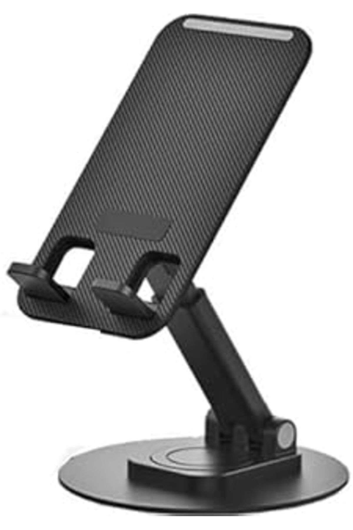 NZM TİCARET Ayarlanabilir Tablet Ve Cep Telefonu Standı Kendi Etrafonda 360 Derece Dönebilen Alüminyum Masaüstü