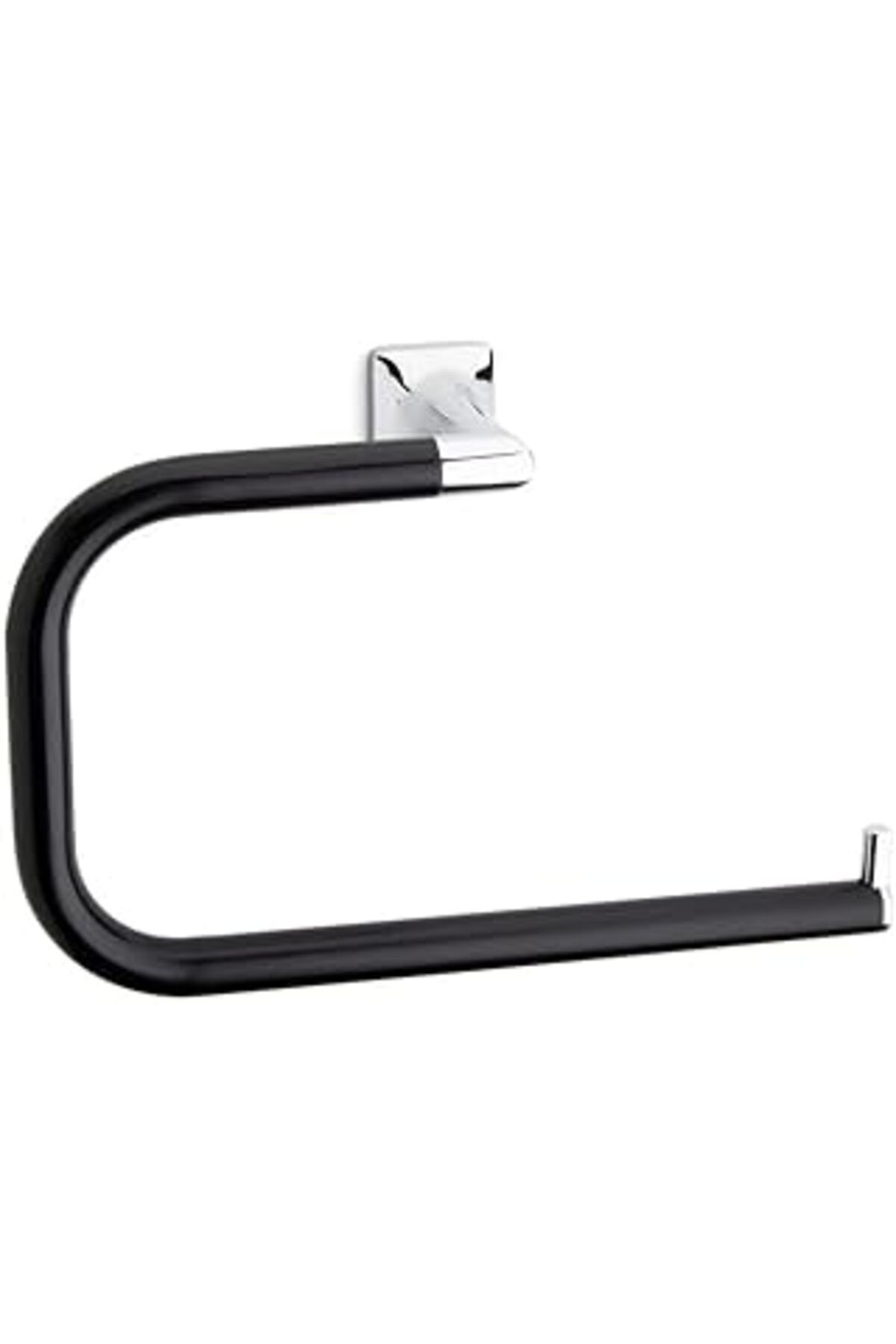 robotrend System Pruva Halka Havluluk Krom-Siyah 156X74X243 Mm
