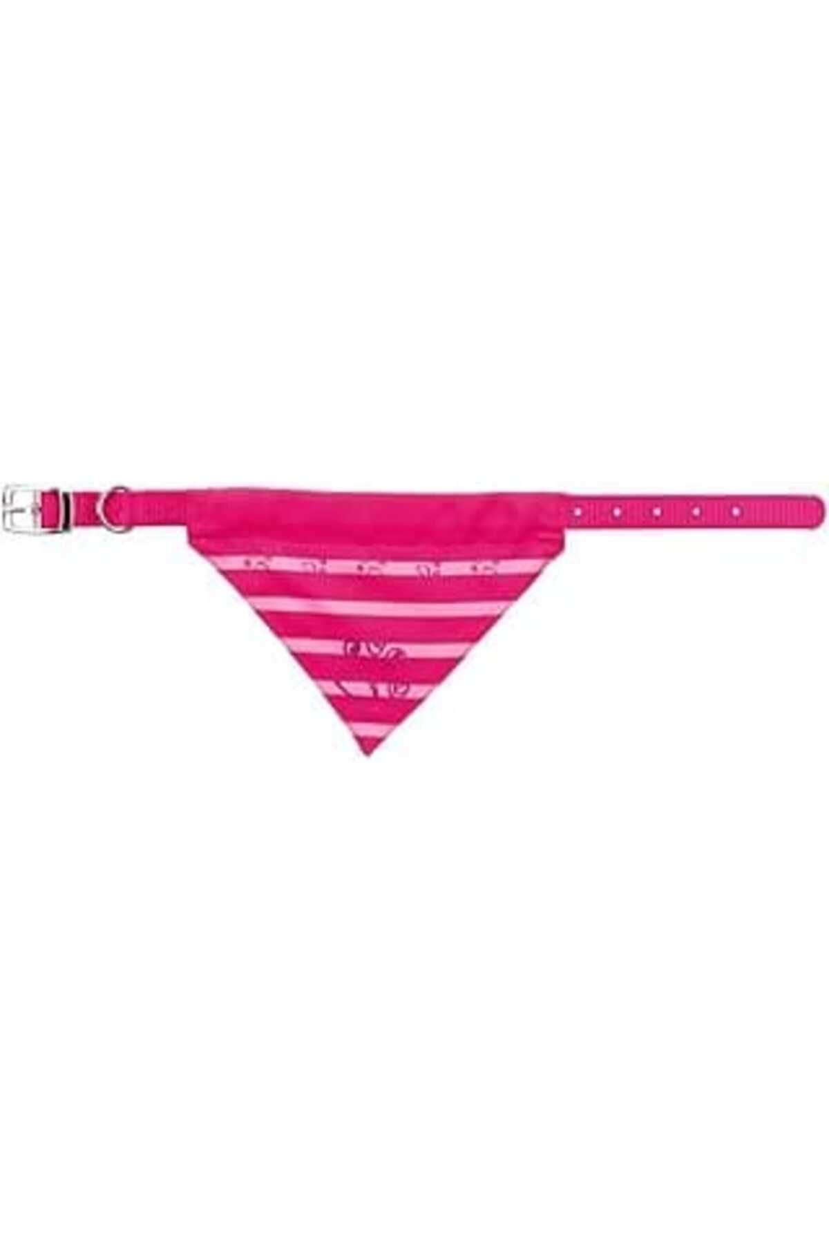 NZM TİCARET Trixie Köpek Bandana Tasma S-M 30-38Cm, 20Mm Fuşya