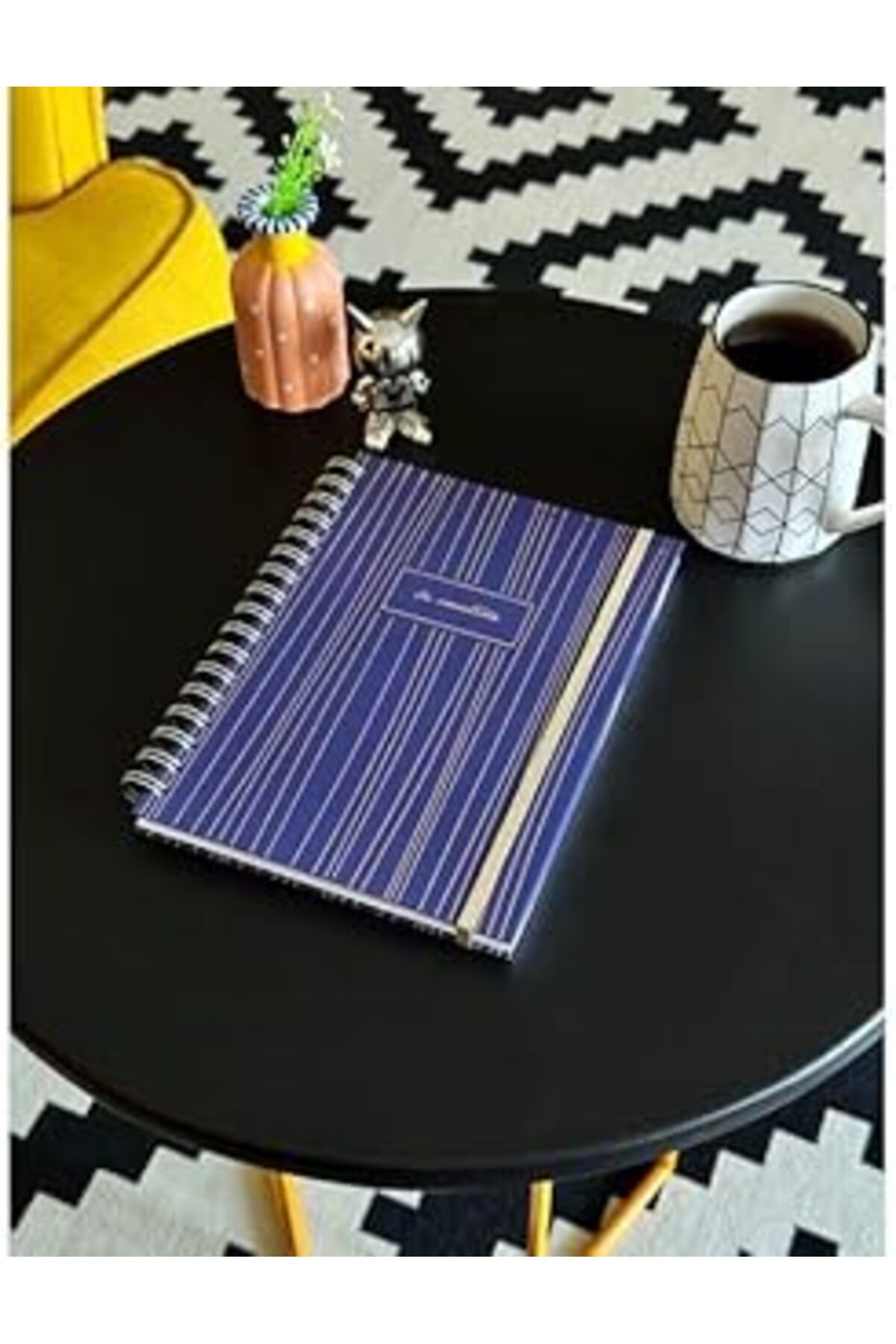 NZM TİCARET Victoria'S Journals Sert Kapaki Spiralli Defter 17X24 Cm 90 Gr. 96 Yp.Çizgili
