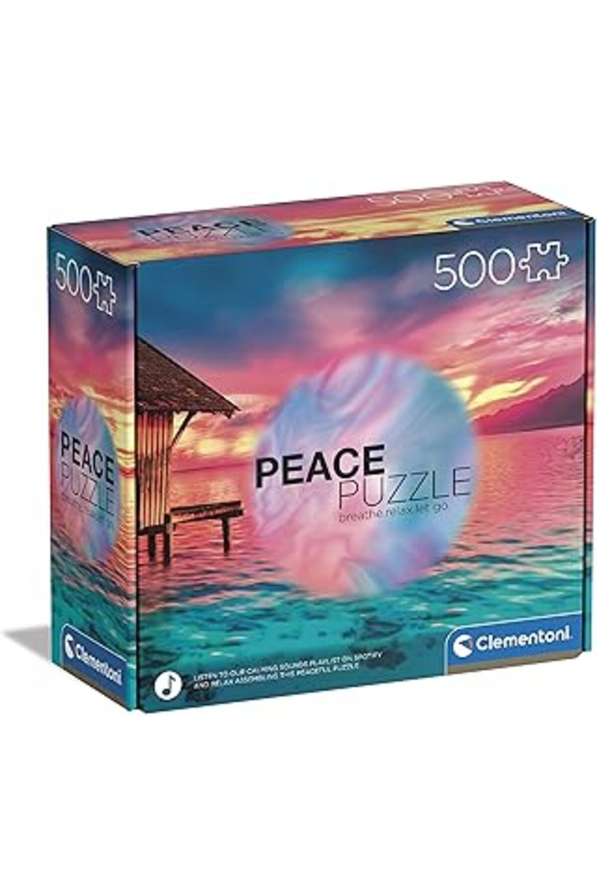 NZM TİCARET - 500 Parça Peace Puzzle Yetişkin Puzzle - Living The Present - 35120