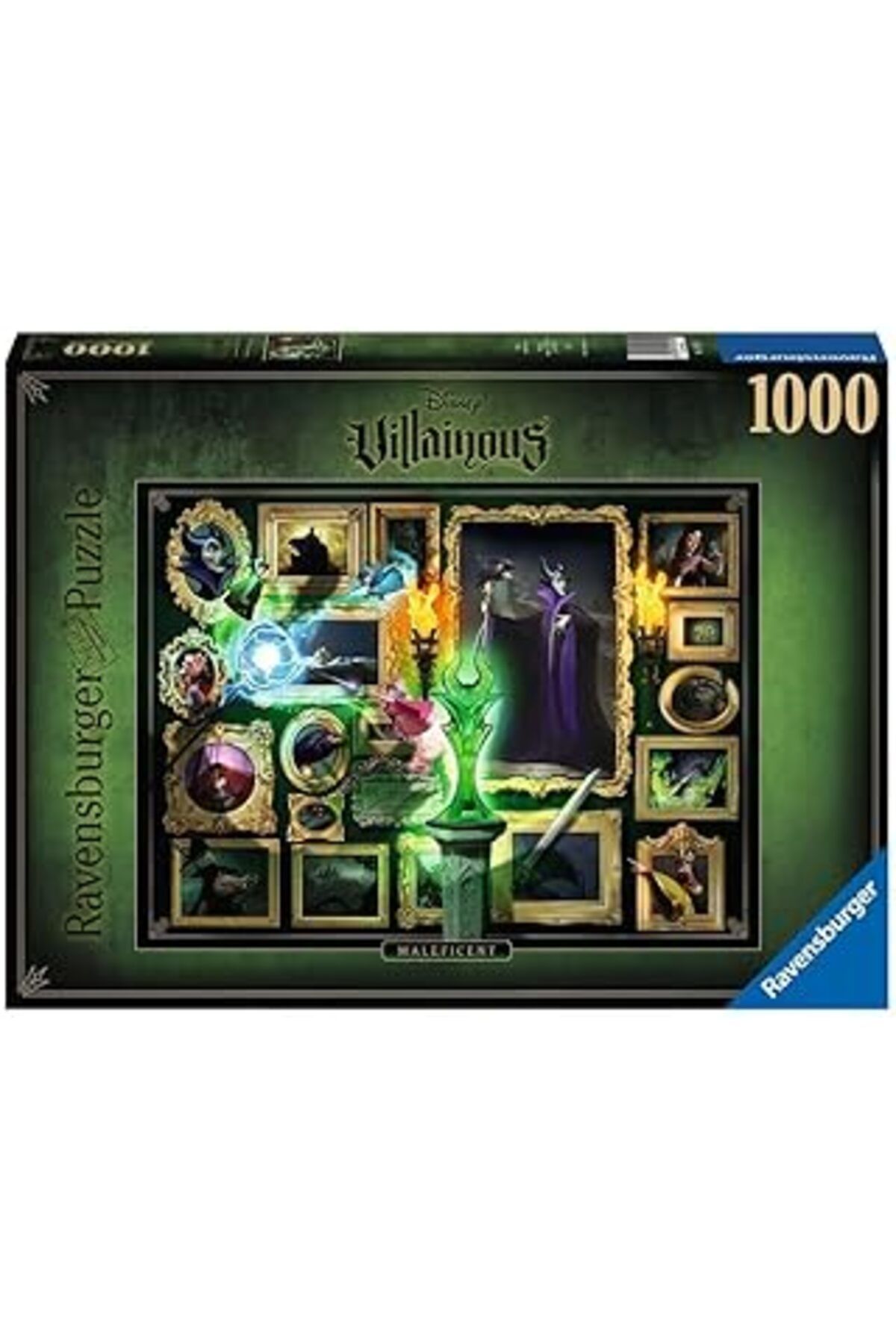 karadağsb Ravensburger Villainous Malificent Yapboz, 1000 Parça