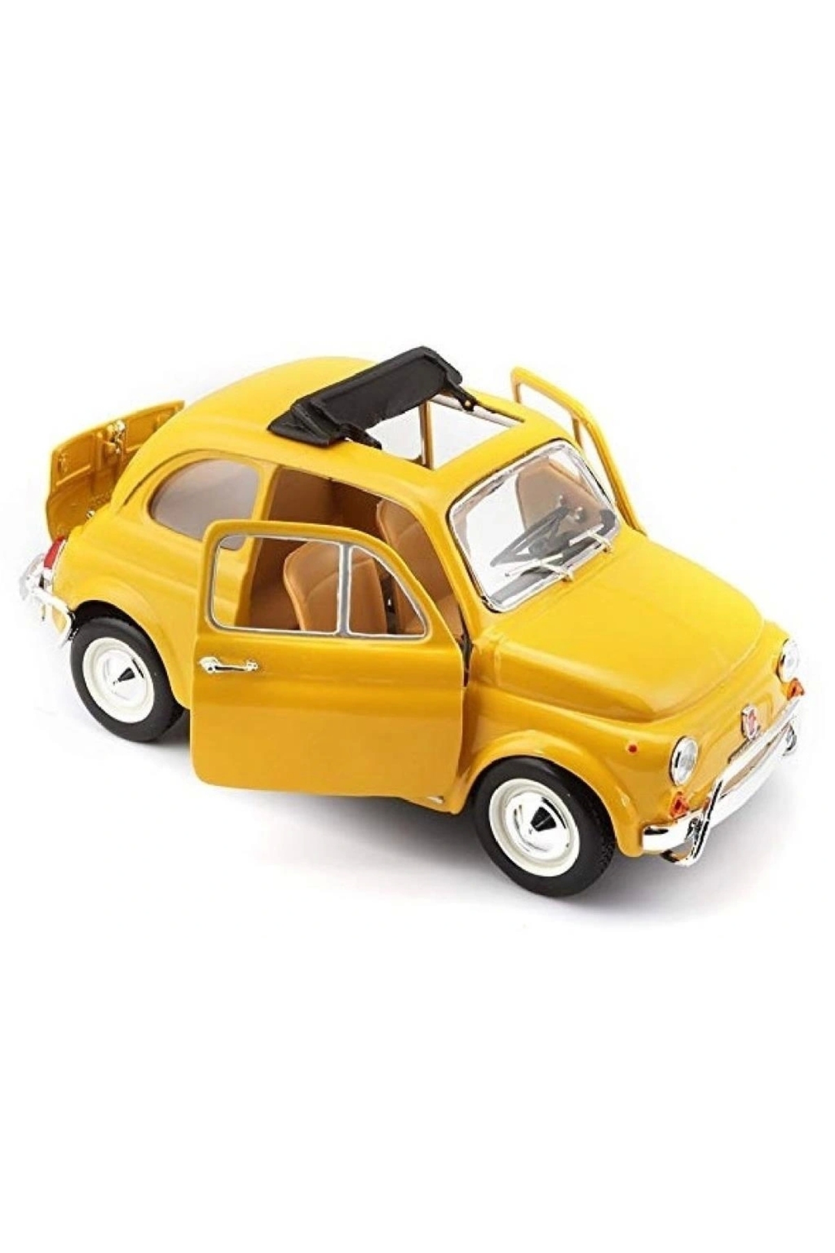 Genel Markalar Nessiworld Bburago 1:24 Fiat 500L 1968 Model Araba fotoğrafı 2 (önizleme)