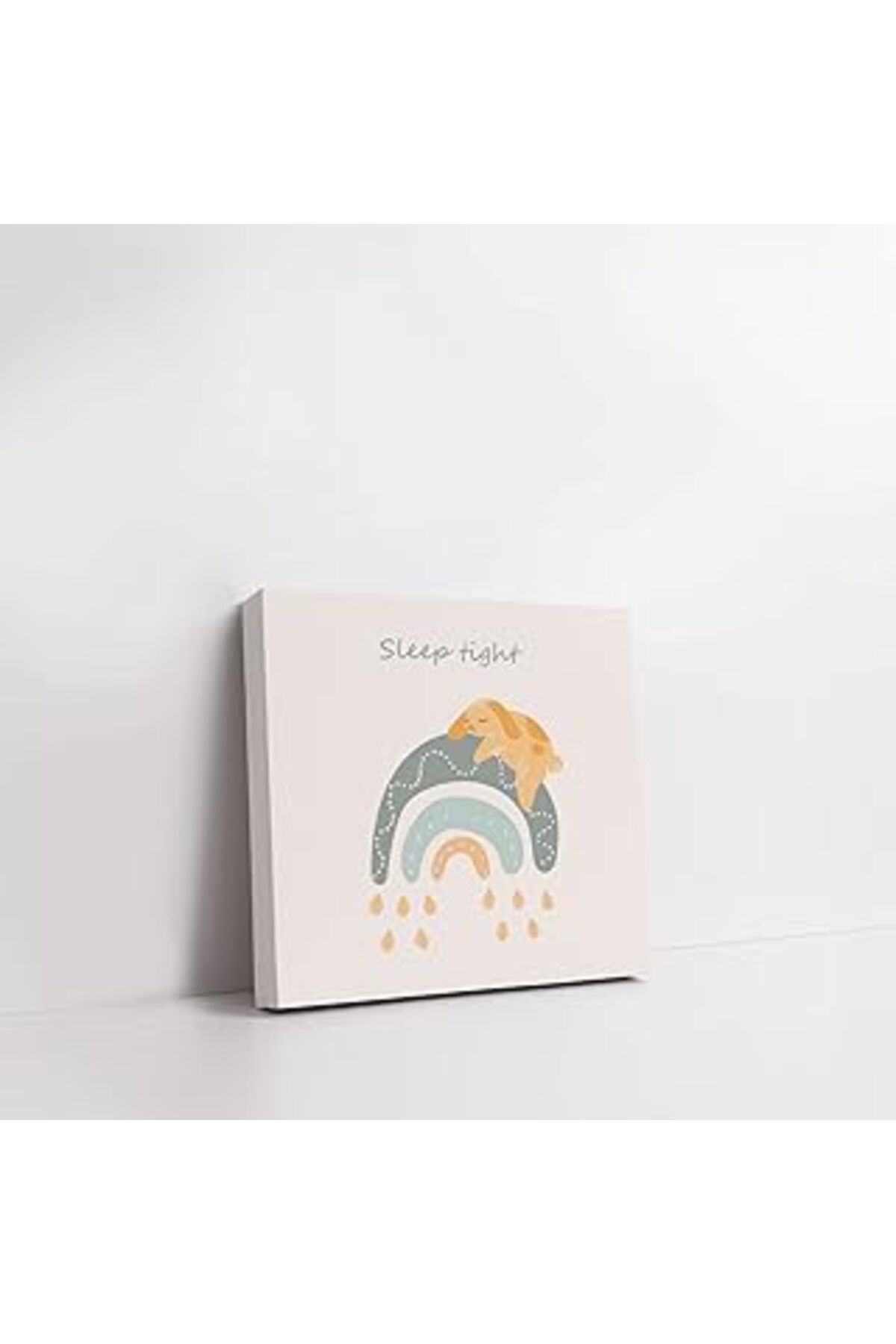karadağsb Sleep Tight | Pastel Tasarımlı Bebek Odasına Özel Kanvas