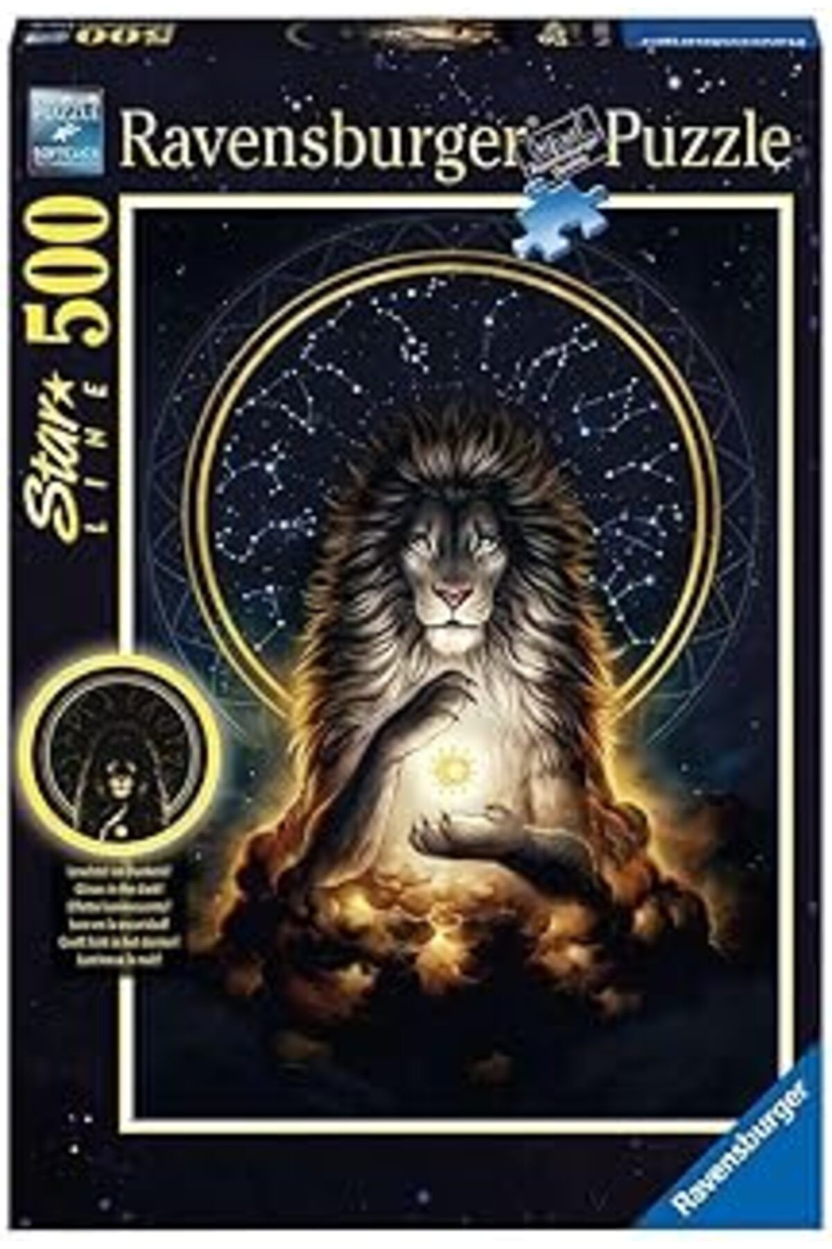 karadağsb Ravensburger 500P Puz Aslan Yapboz