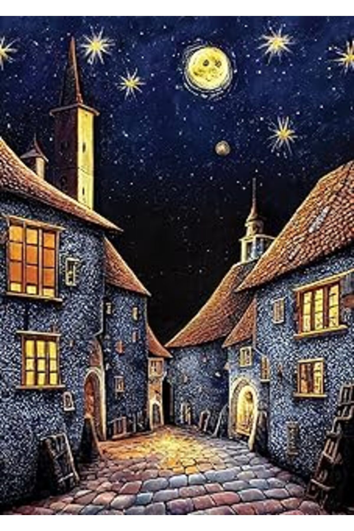 karadağsb Art Puzzle Ortaçağda Han Gecesi 500 Parça Puzzle