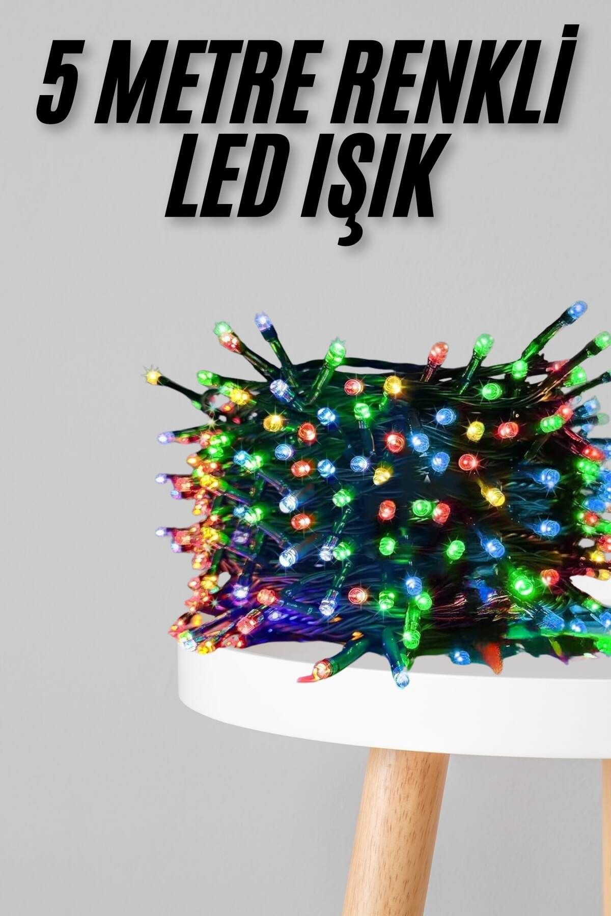 ASTRALTECH Renkli Her Ortama Uygun 5 Metre Led Işık Renkli Aydınlatma (Kopya)
