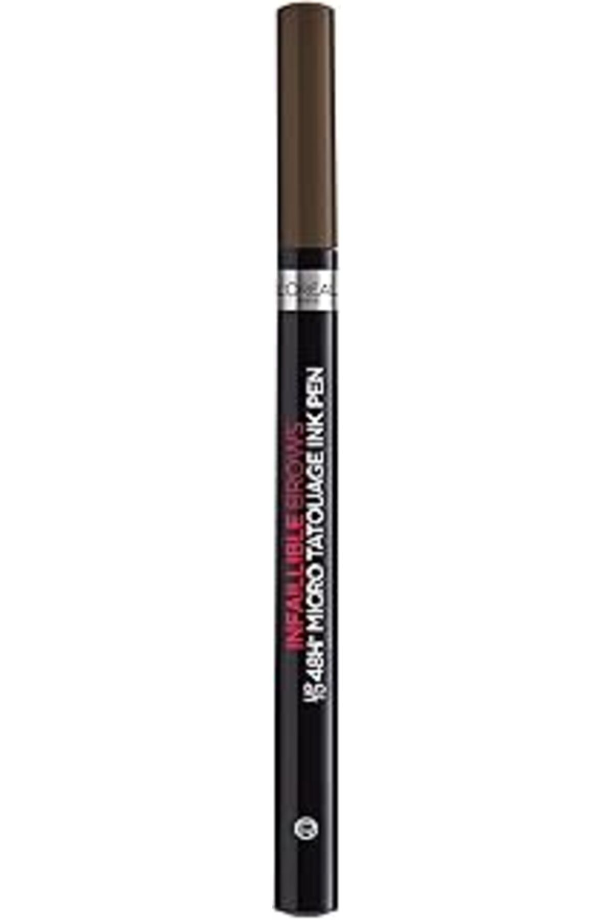 NZM TİCARET L’Oréal Paris Unbelieva Brow Micro Tatouage Kaş Kalemi (109 Ebony)