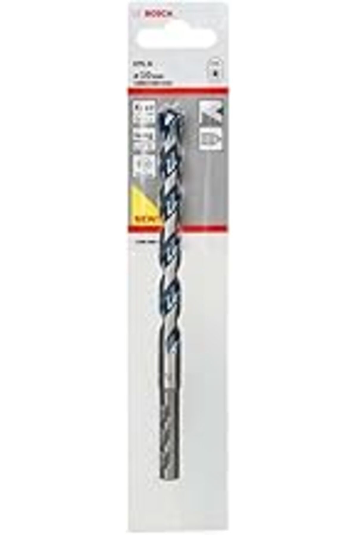 Pİ GLOBAL Bosch Professional Accessories Matkap Ve Kırıcı Delici Uçları, Taş Ve Beton, Gri, Durchmesser-6 Mm/