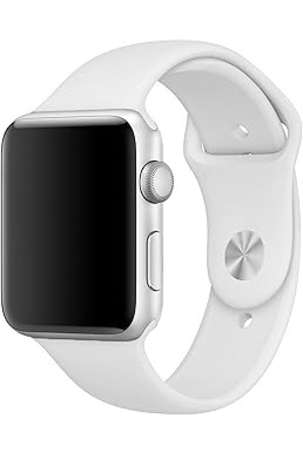 karadağsb Microsonic Apple Watch Series 3 42Mm Için Kordon Activeflex Wristband Beyaz