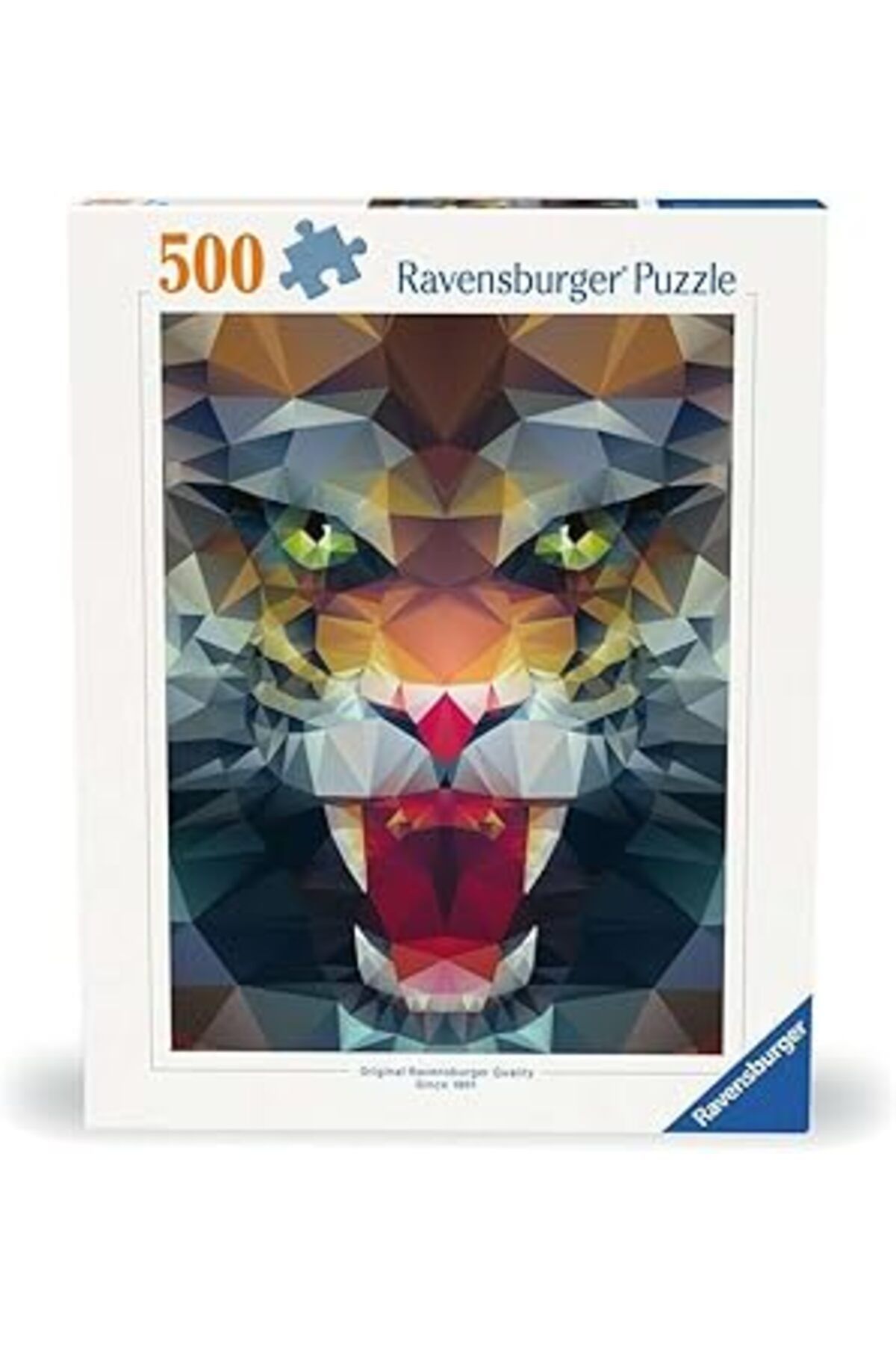 NETWORK ART Ravensburger 500p Puzzle Köşeli Aslan, Yapboz