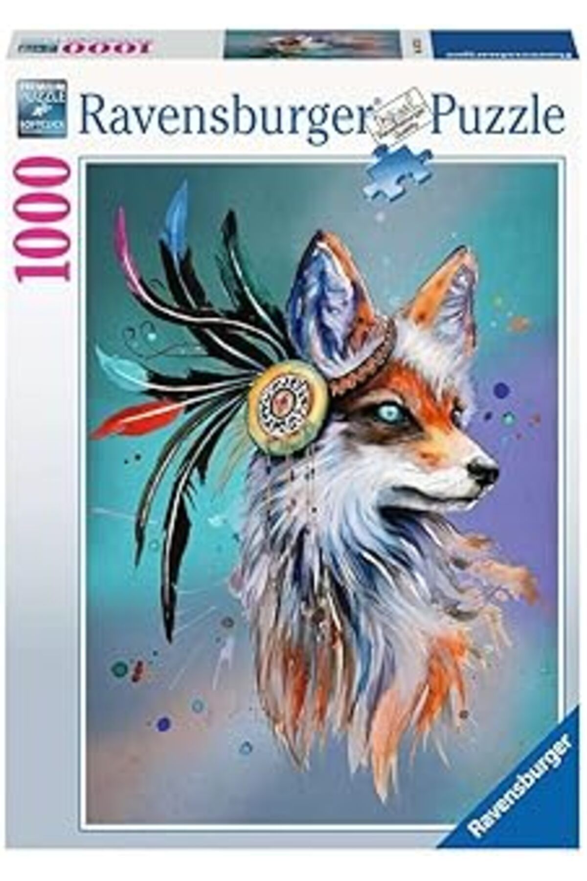 karadağsb Ravensburger 16725 Bohem Tilki Puzzle, 1000 Parça, Çok Renkli
